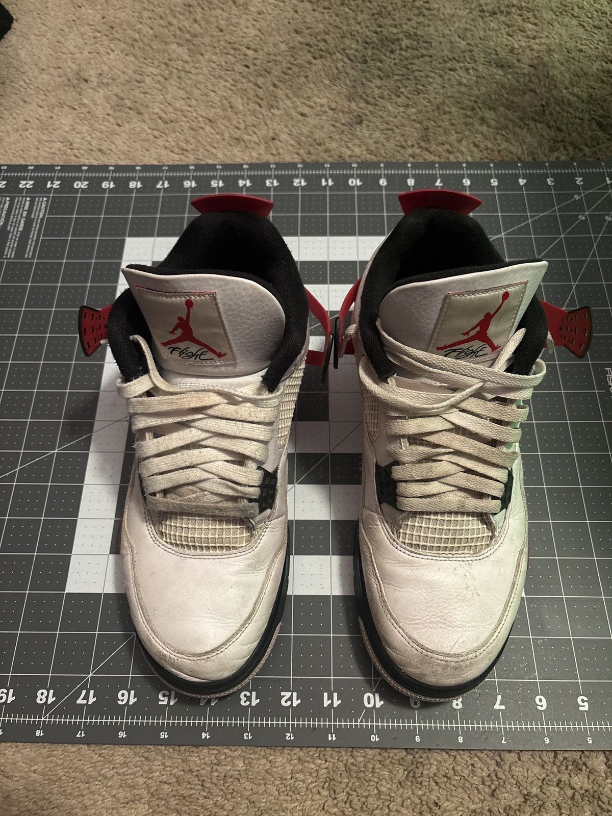 Jordan Brand × Nike Jordan 4 Retro ‘Red Cement’ Size US 11 / EU 44 - 1 Thumbnail