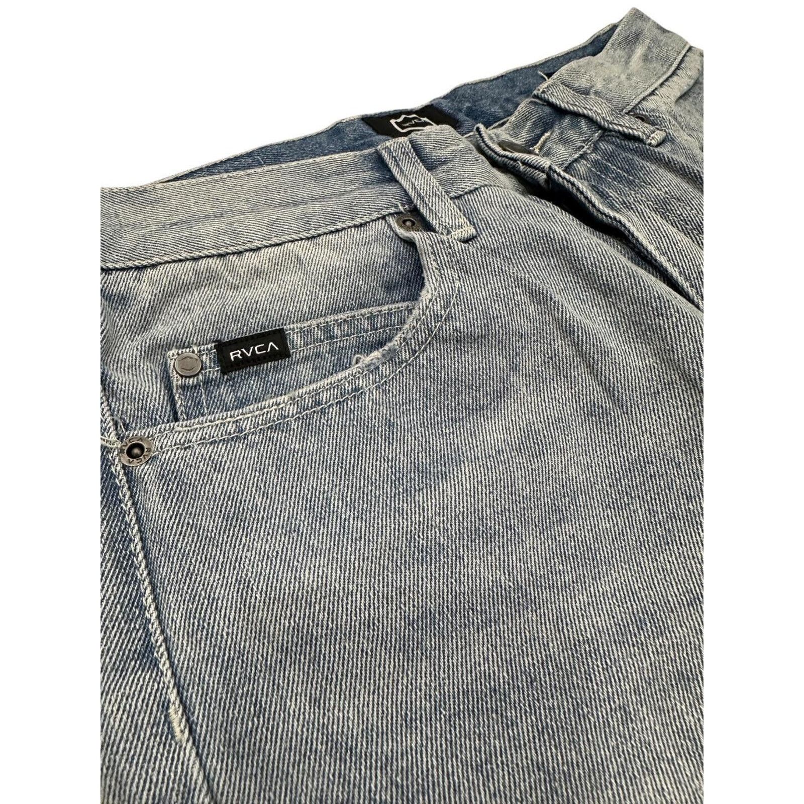 RVCA RVCA Men's Americana Relaxed Fit Denim Jeans Size US 34 / EU 50 - 5 Thumbnail