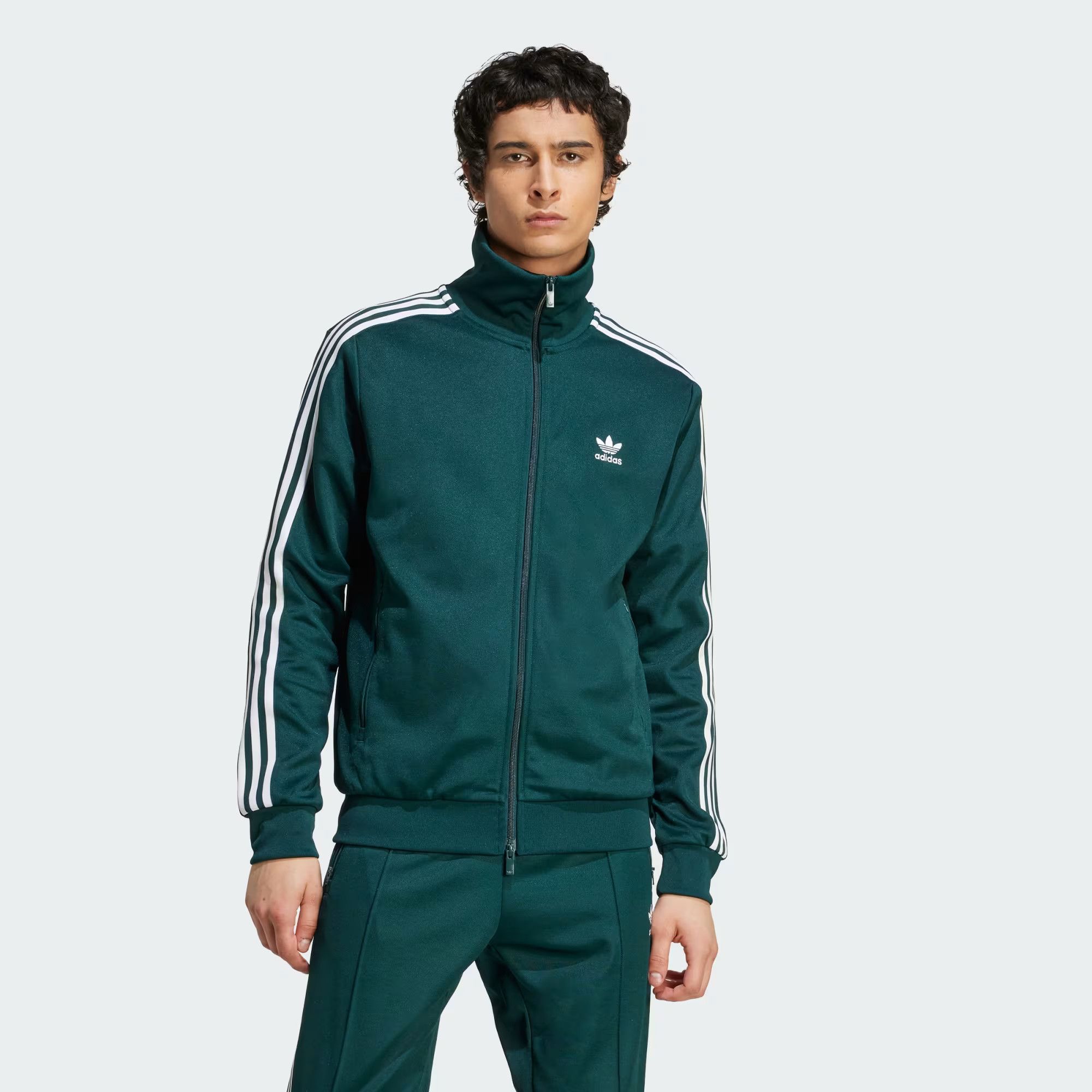 Adidas o1mle0426 Classic Track Top Jacket in Green Size US XS / EU 42 / 0 - 2 Thumbnail