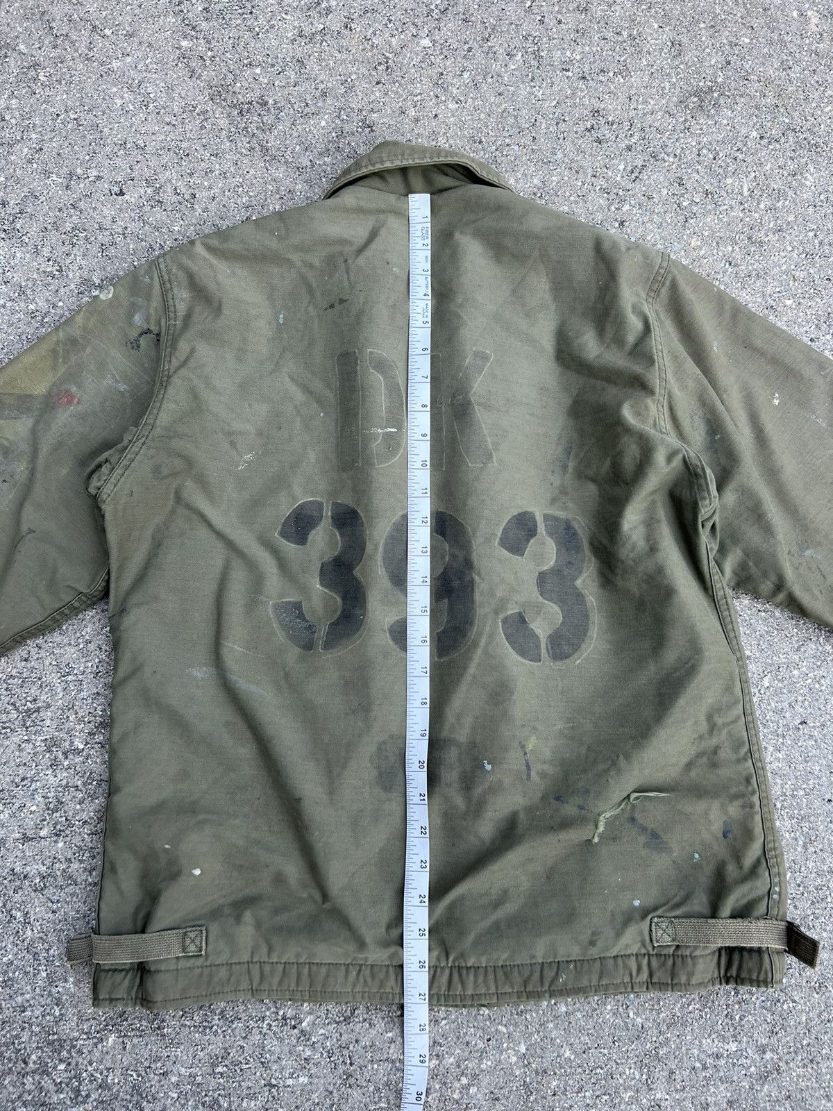 Vintage VTG Trashed US Navy Permeable A-2 Cold Weather Deck Jack Size US M / EU 48-50 / 2 - 5 Thumbnail