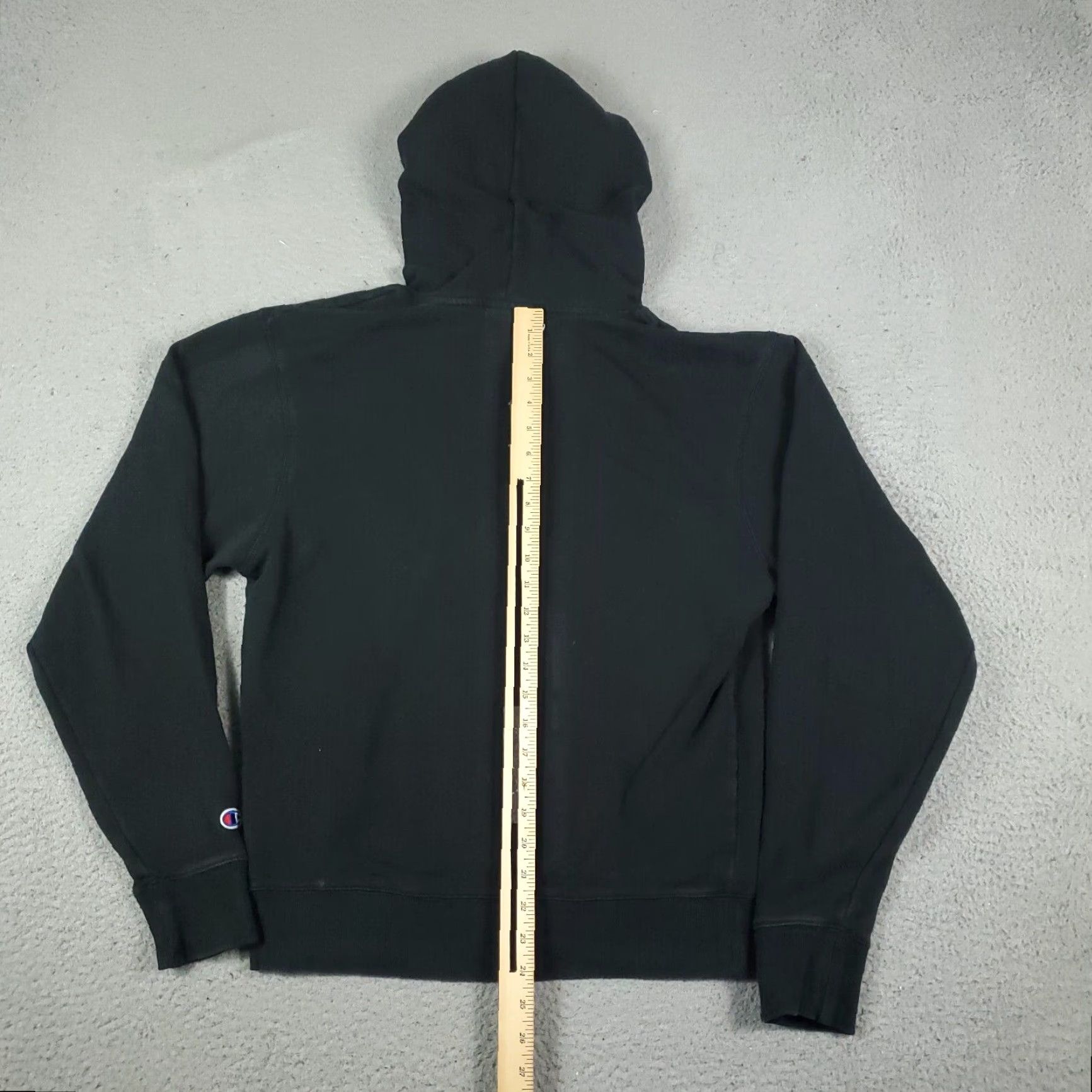 Champion Champion Hoodie Mens Small Black Pullover Sweatshirt Fleece Size US S / EU 44-46 / 1 - 7 Thumbnail