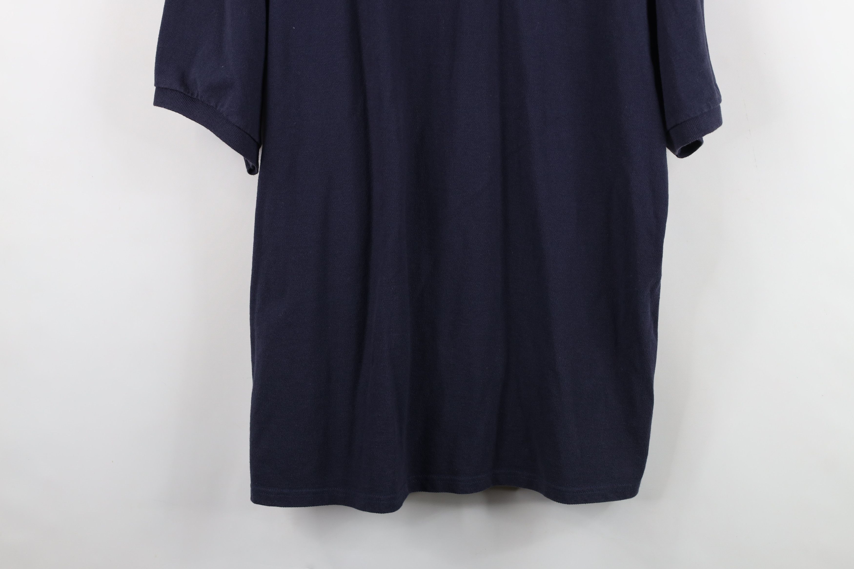 Vintage Vintage 90s University of Michigan Golf Polo Shirt Blue Size US XXL / EU 58 / 5 - 3 Thumbnail