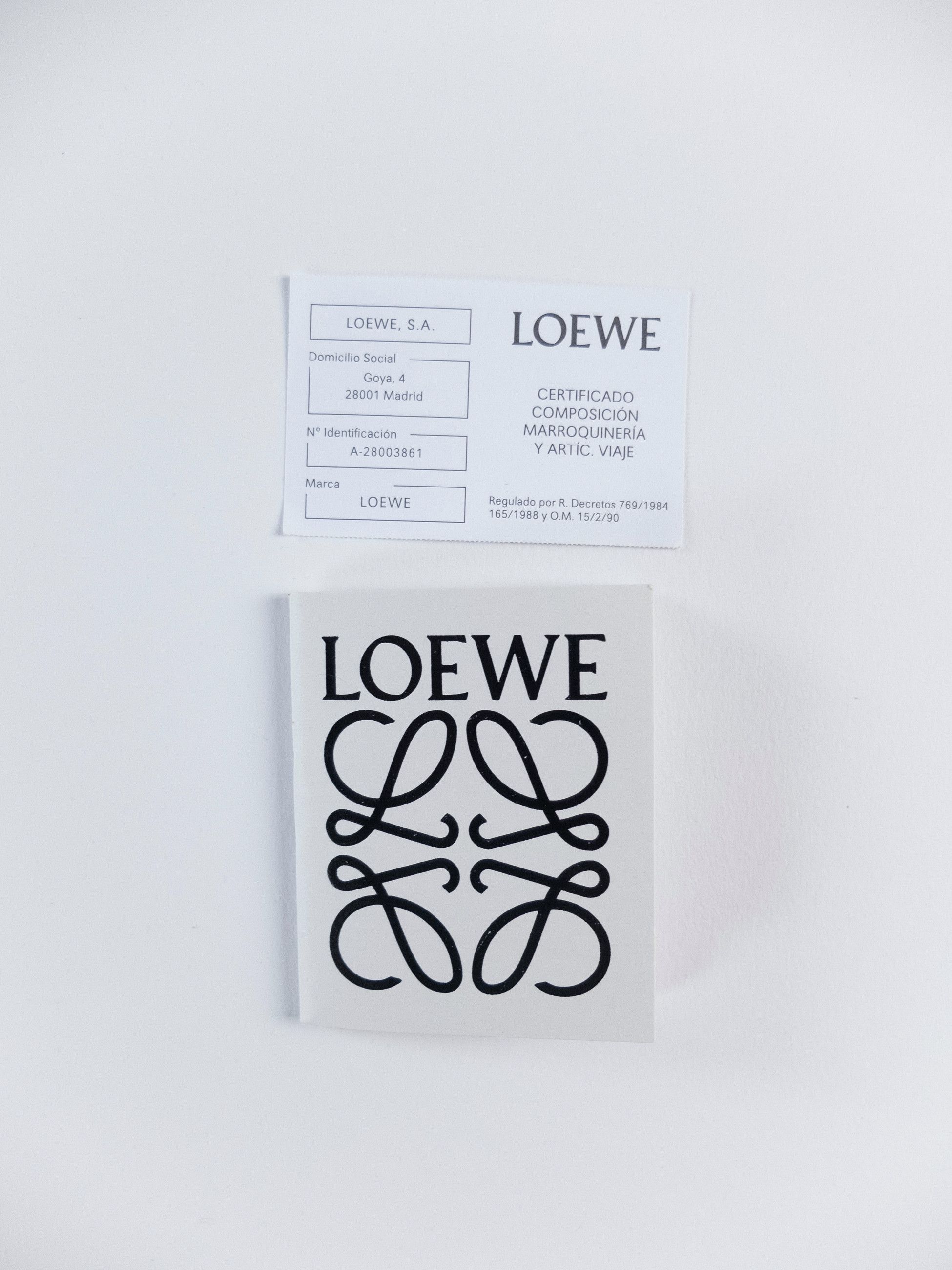 Loewe LOEWE Puzzle Fold Mini beige & white leather tote bag NWT Size ONE SIZE - 18 Thumbnail