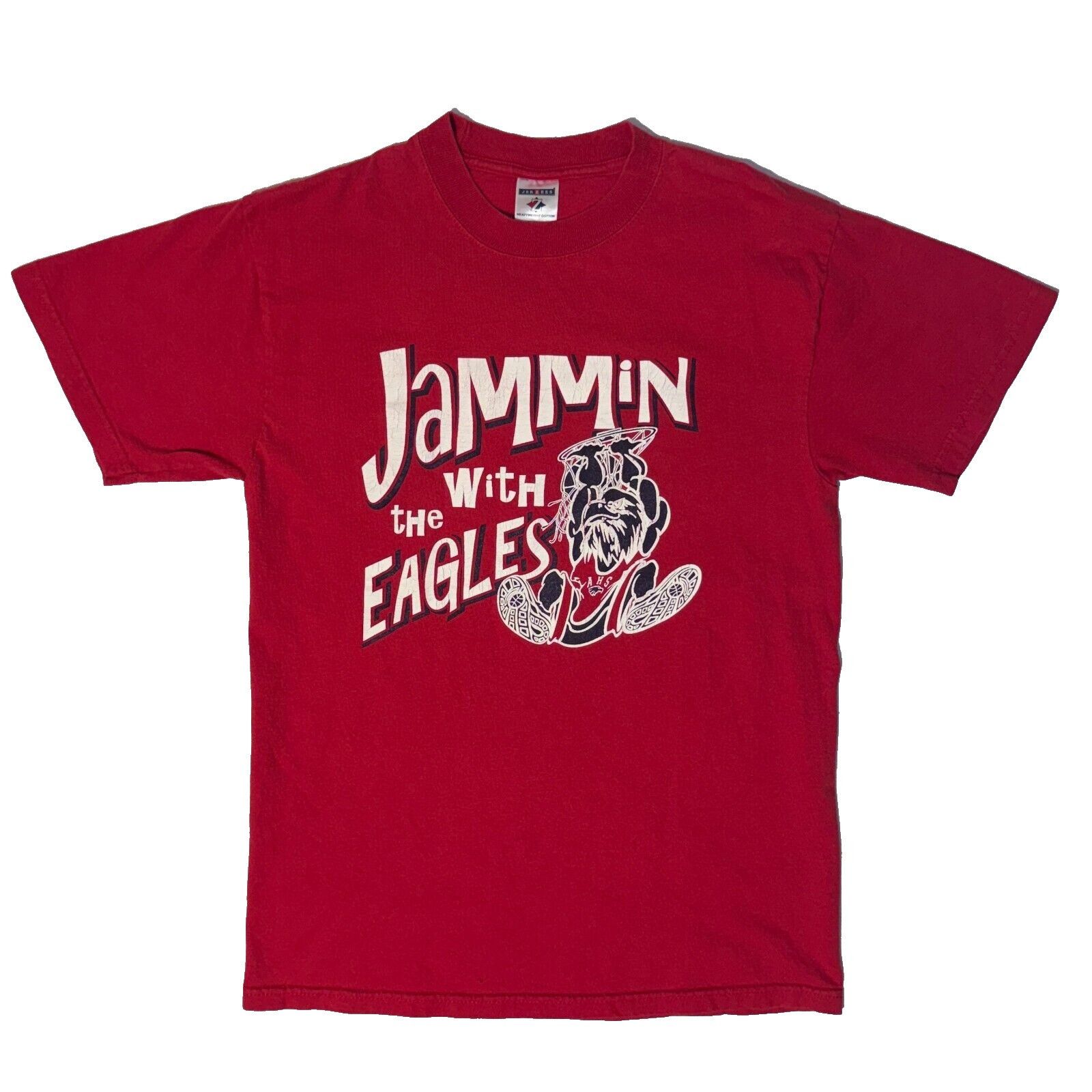Jerzees Vintage Jammin With The Eagles College Basketball Mascot 90s Size US M / EU 48-50 / 2 - 1 Thumbnail