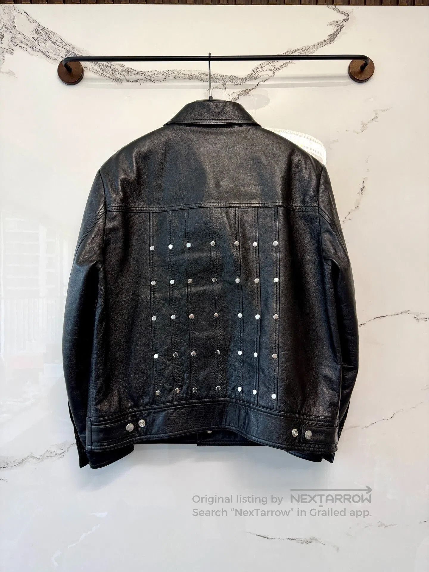 Celine celine black studded leather jacket. Size US M / EU 48-50 / 2 - 4 Thumbnail