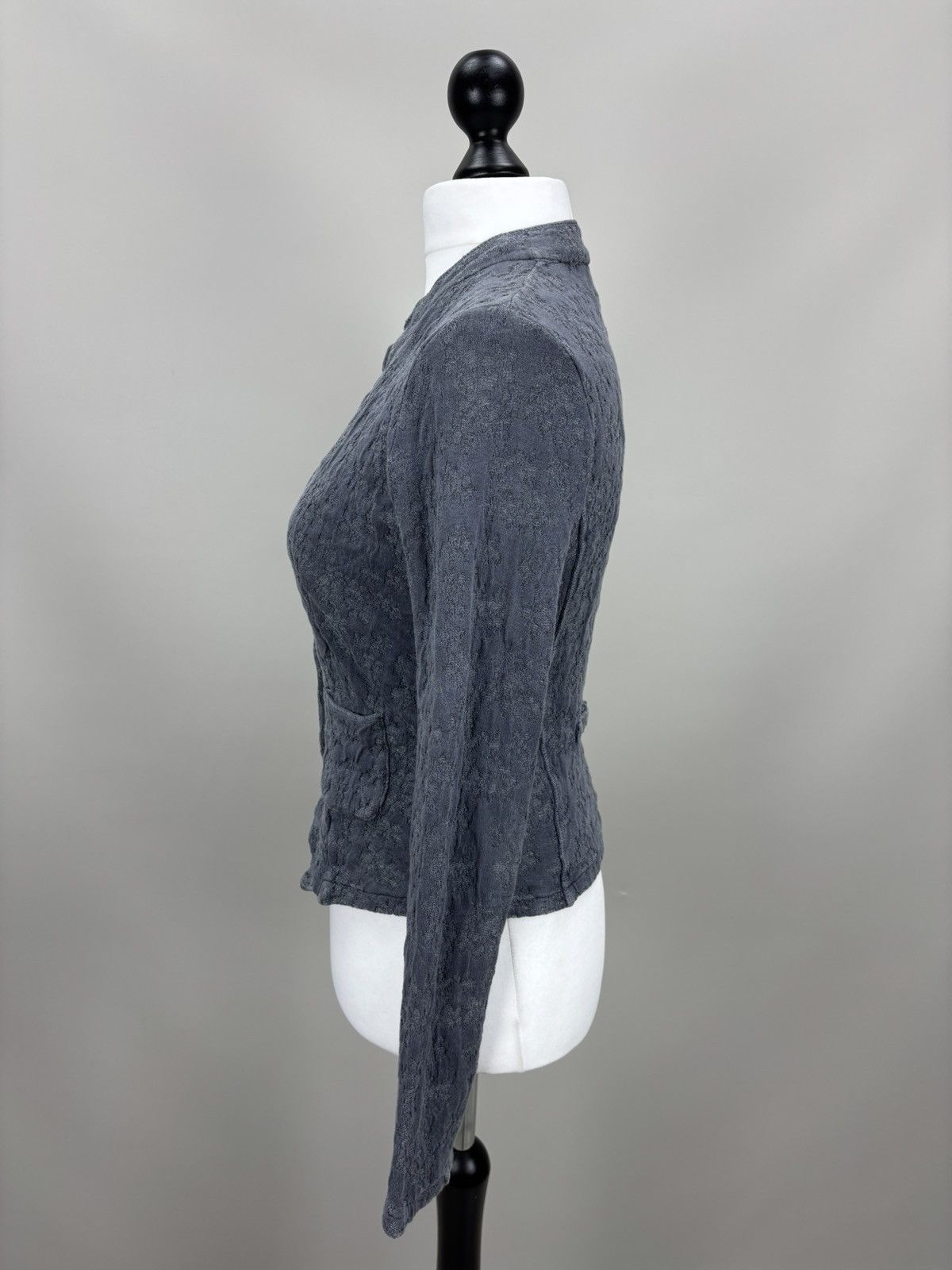 Transit Womens blazer Transit Par Such Size 2 Color Gray Size S / US 4 / IT 40 - 9 Thumbnail