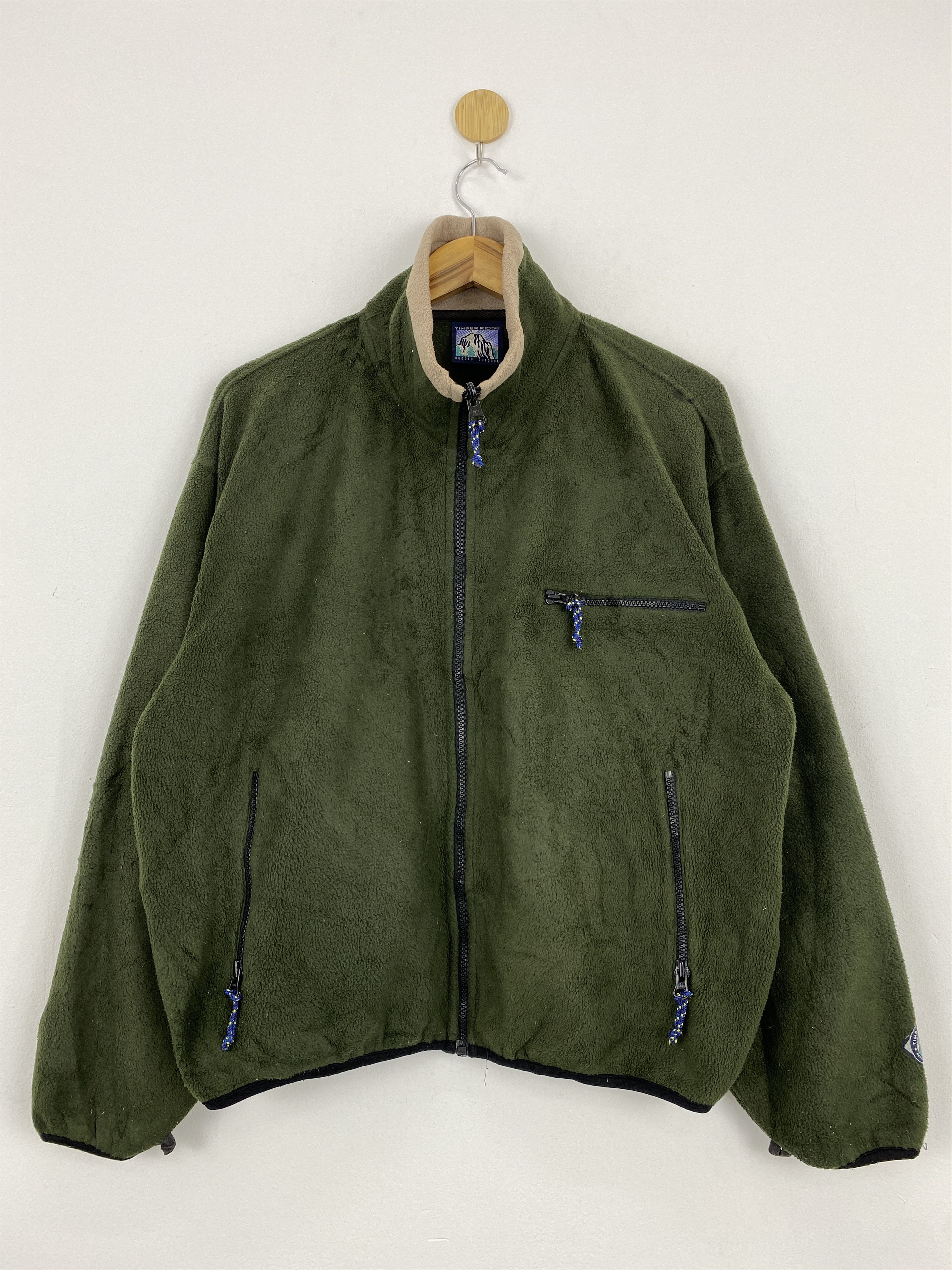 Vintage Vintage Timber Ridge Fleece Zipper Jacket J1734 Size US M / EU 48-50 / 2 - 1 Thumbnail