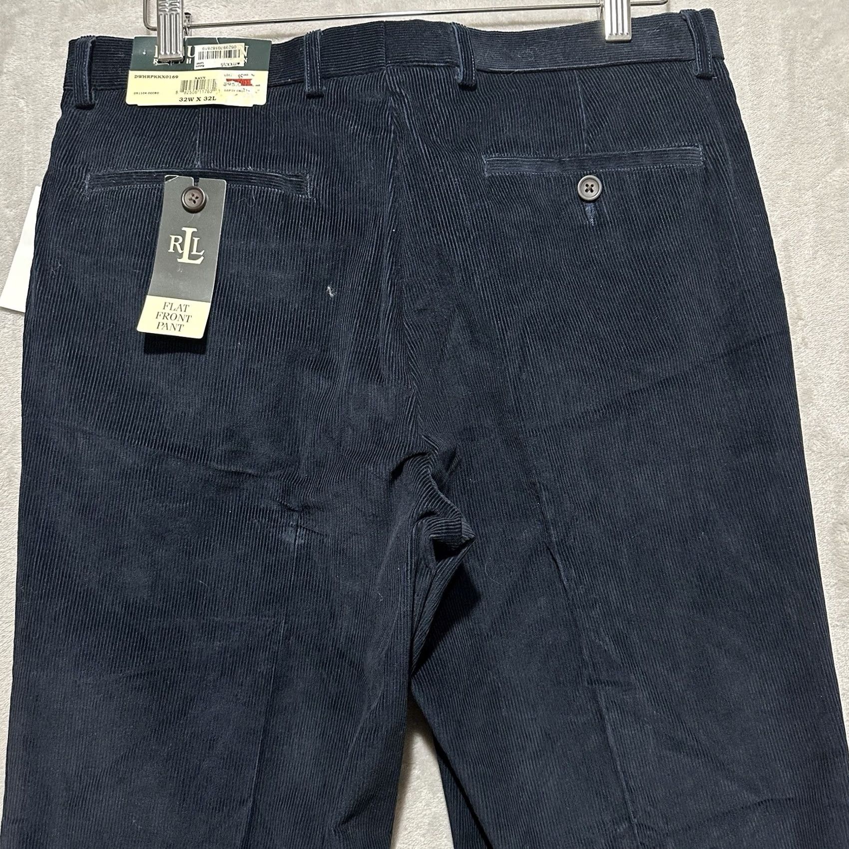 Ralph Lauren Polo Ralph Lauren Flat Front Corduroy Pants Navy 32 Men’s NWT Flat Front 100% Cotton Straight Leg Lauren Ralph Lauren Pants Size US XS / EU 42 / 0 - 6 Thumbnail