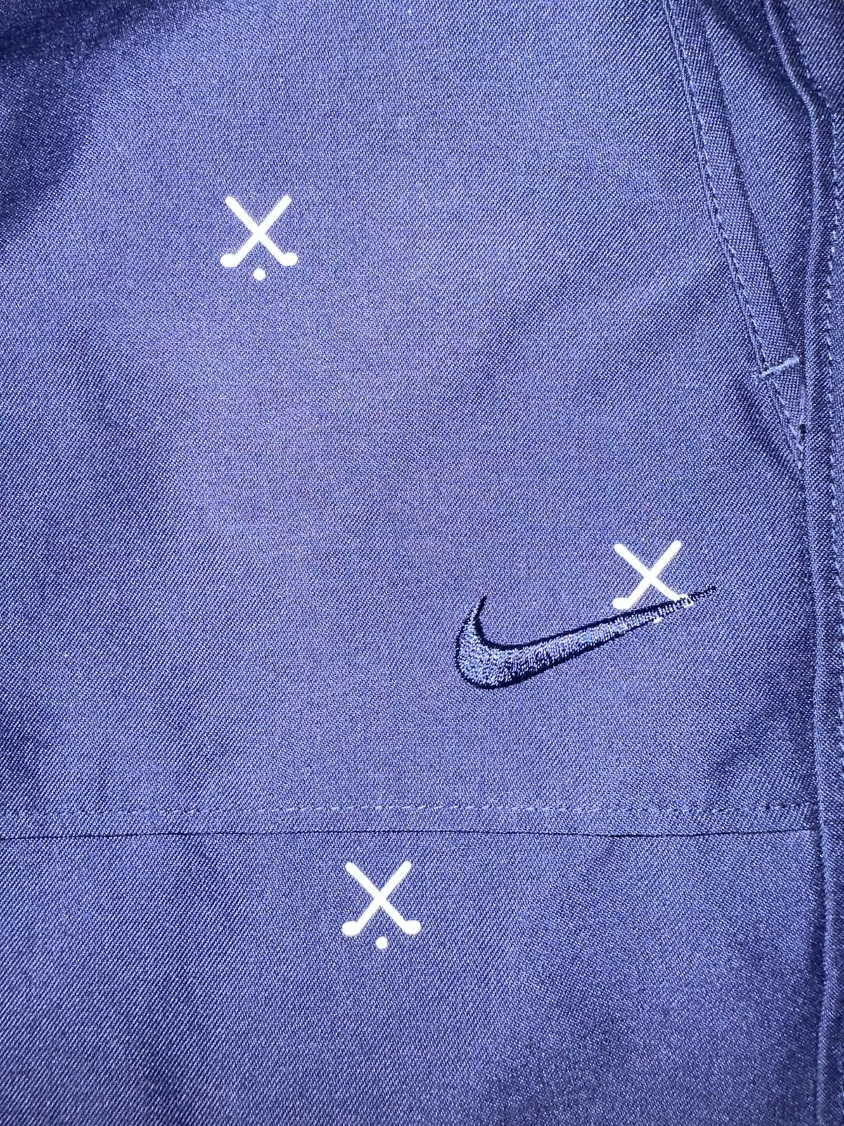 Nike Nike Men's Flex Golf Blue Charms Belted Slim Fit Shorts Sample Size US 34 / EU 50 - 2 Thumbnail
