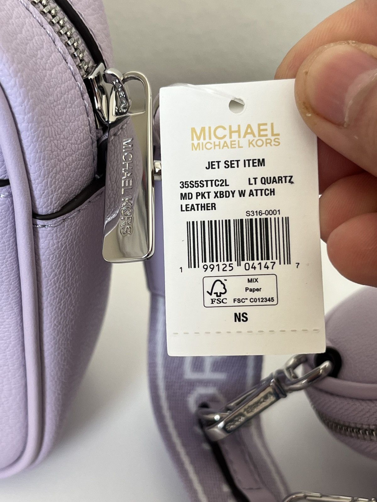Michael Kors Michael Kors Jet Set Item MD pocket crossbody Size ONE SIZE - 5 Thumbnail