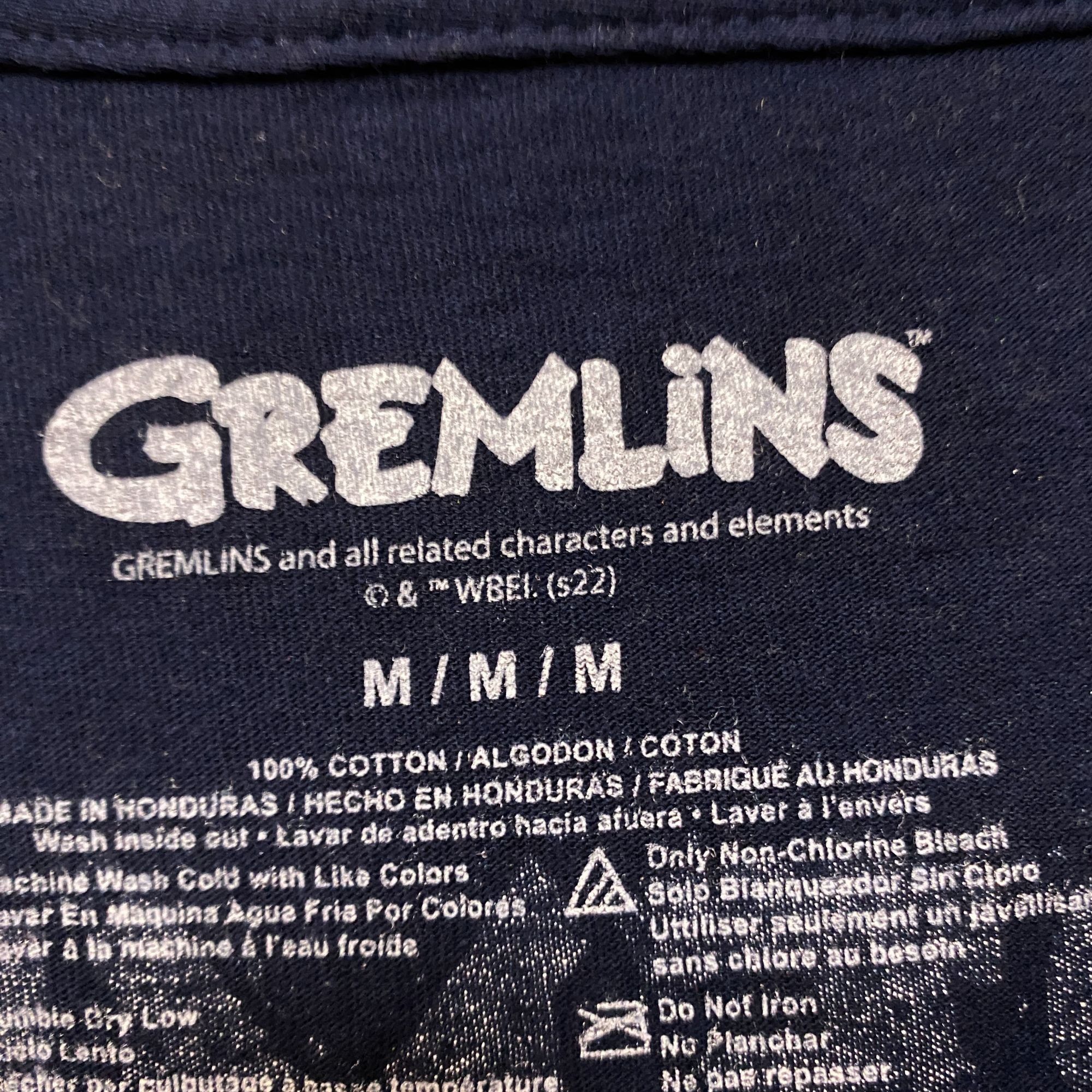 Universal Studios Gremlins navy blue Tshirt size medium Size US M / EU 48-50 / 2 - 4 Thumbnail