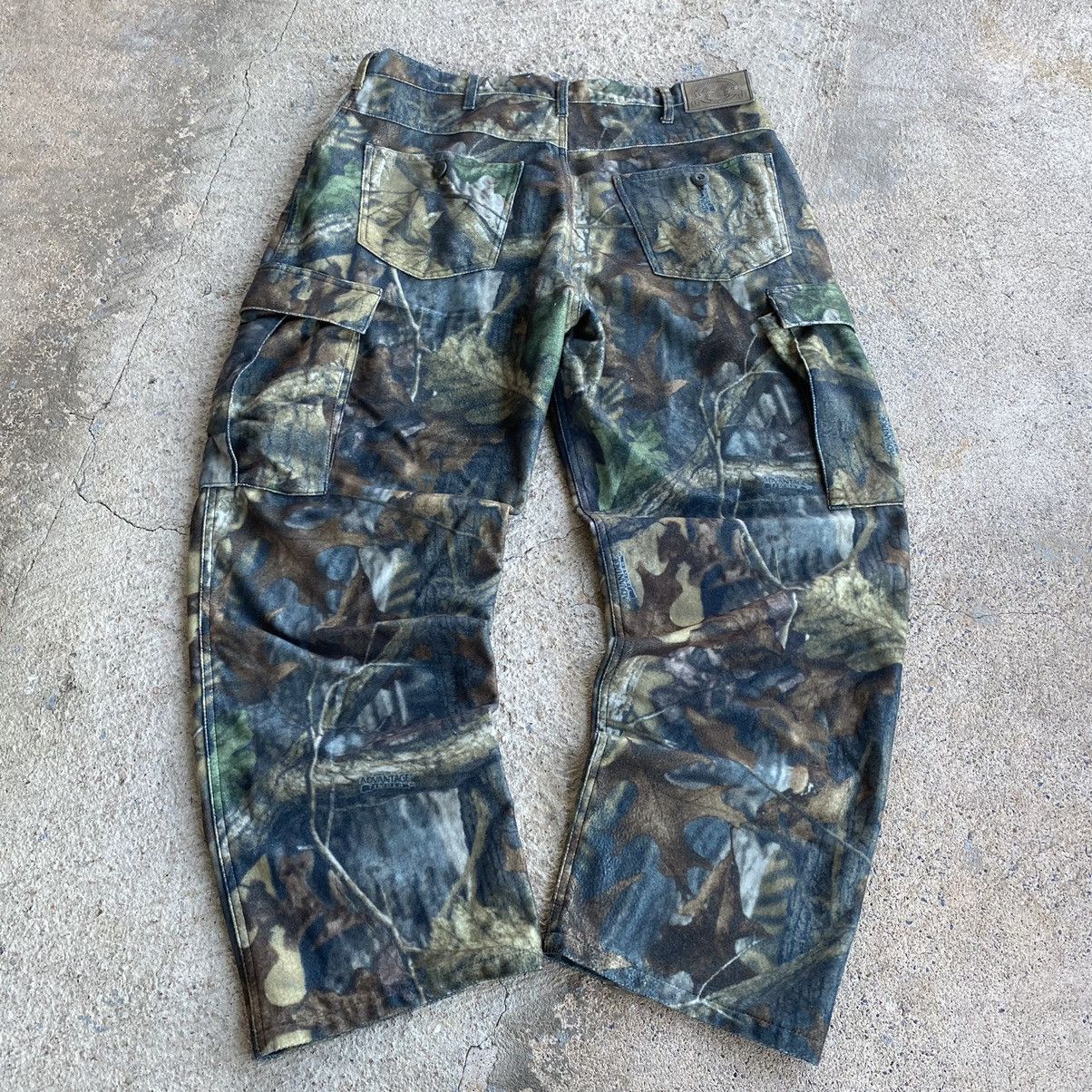 Vintage Vintage Y2K Cabelas Realtree Style Camo Cargo Soft Pants Size US 36 / EU 52 - 2 Thumbnail