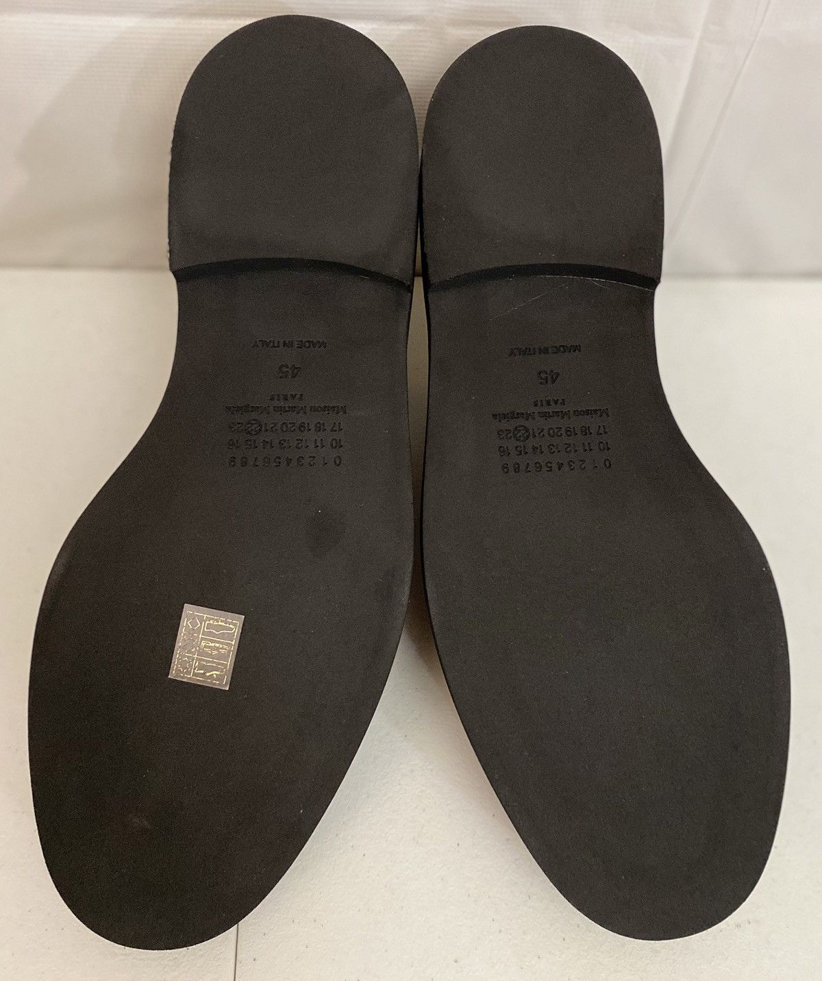 Maison Margiela Maison Margiela 22 🇮🇹 Brown Leather Suede Trim Oxfords 12 New Size US 12 / EU 45 - 10 Thumbnail