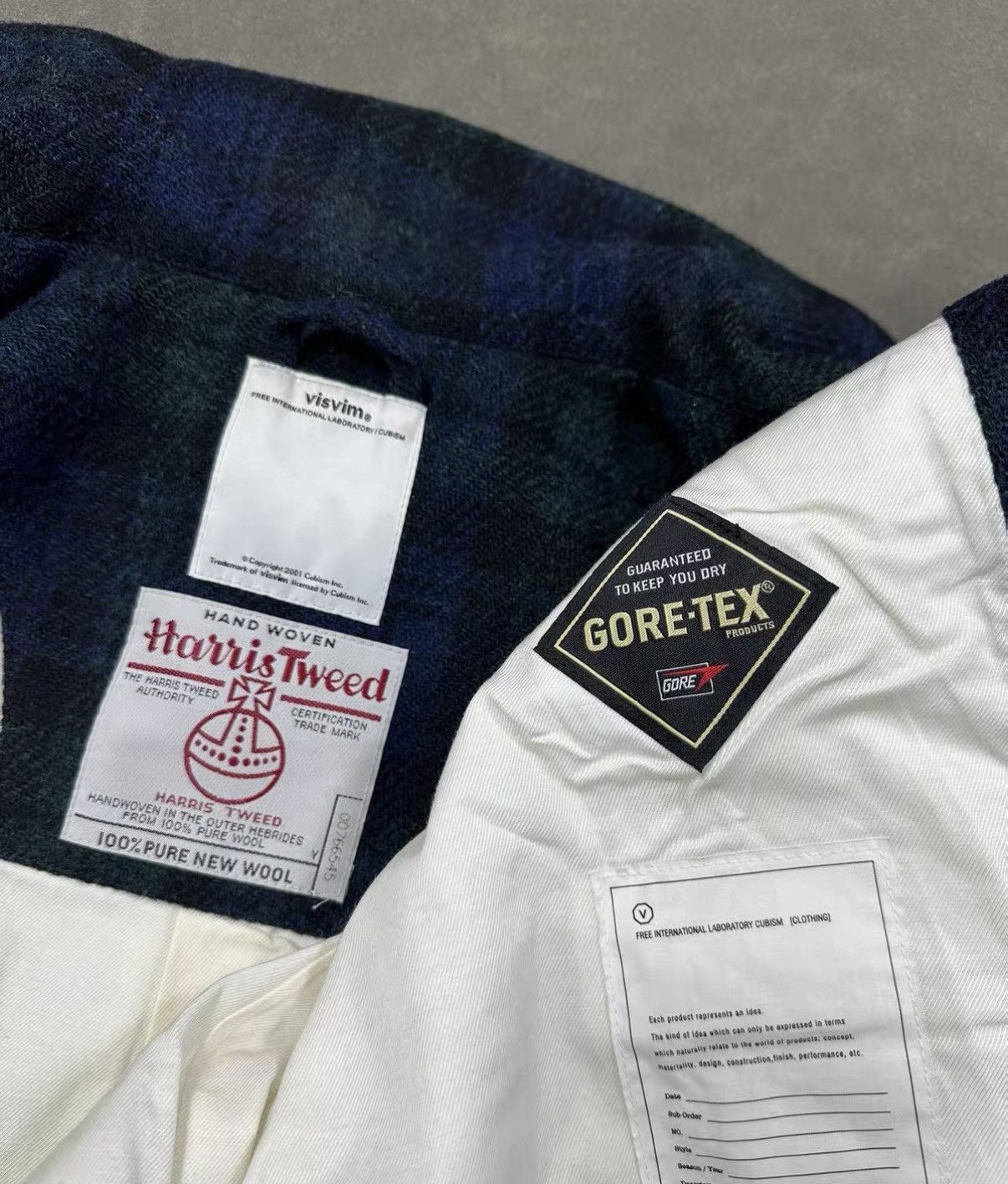 Visvim Visvim Orion Tweed STORNOWAY GORE-TEX 2L Jacket J16 Size US L / EU 52-54 / 3 - 6 Thumbnail