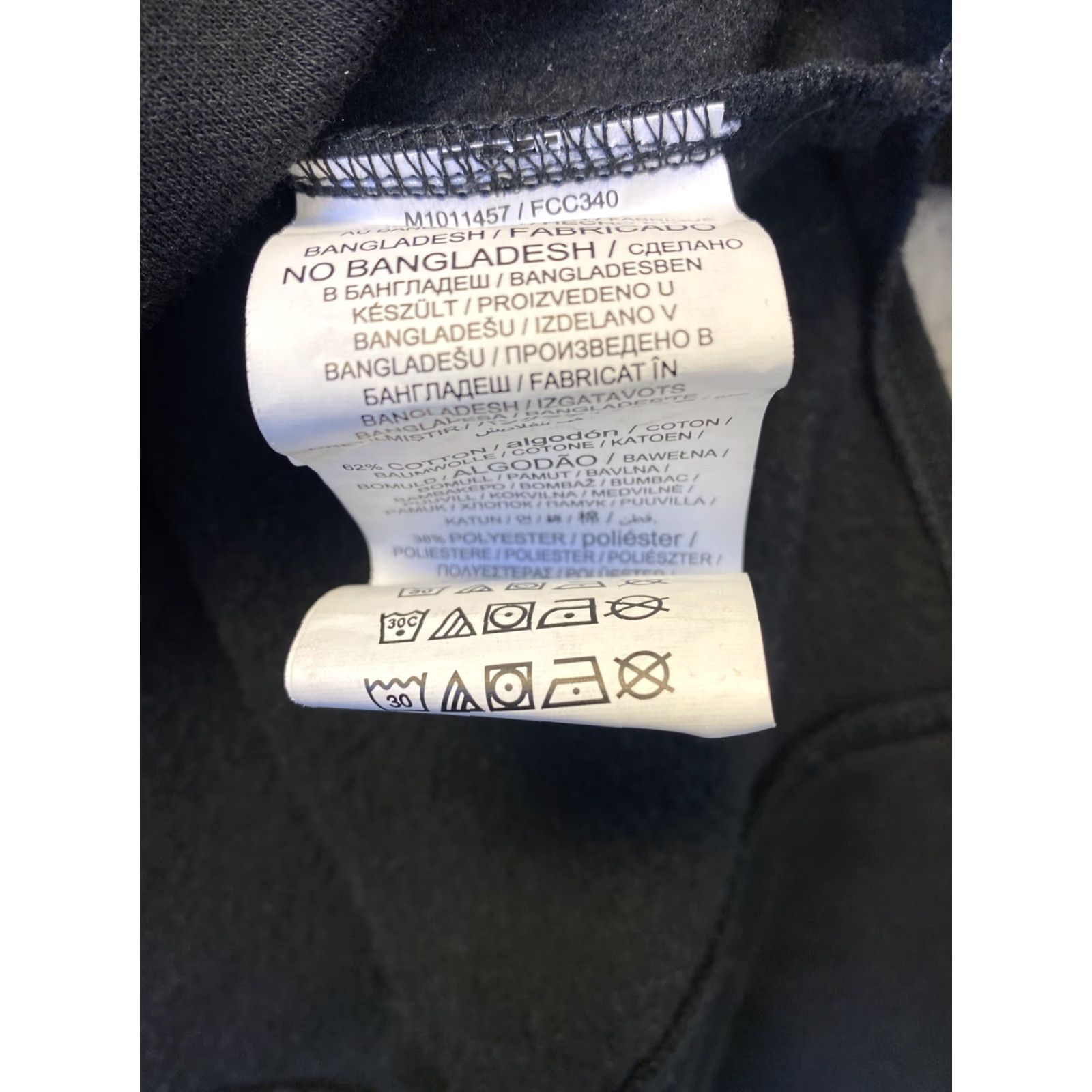 Vintage Genuine Merchandise Womens XXL Pullover Long Sleeve Sweatshirt Black/63-54 Size XXL / US 16-18 / IT 52-54 - 6 Thumbnail