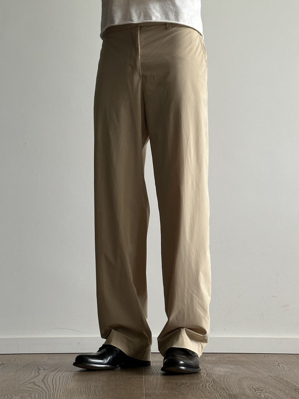 Prada Prada Early 2000’s Light Nylon Pants Size US 32 / EU 48 - 2 Thumbnail