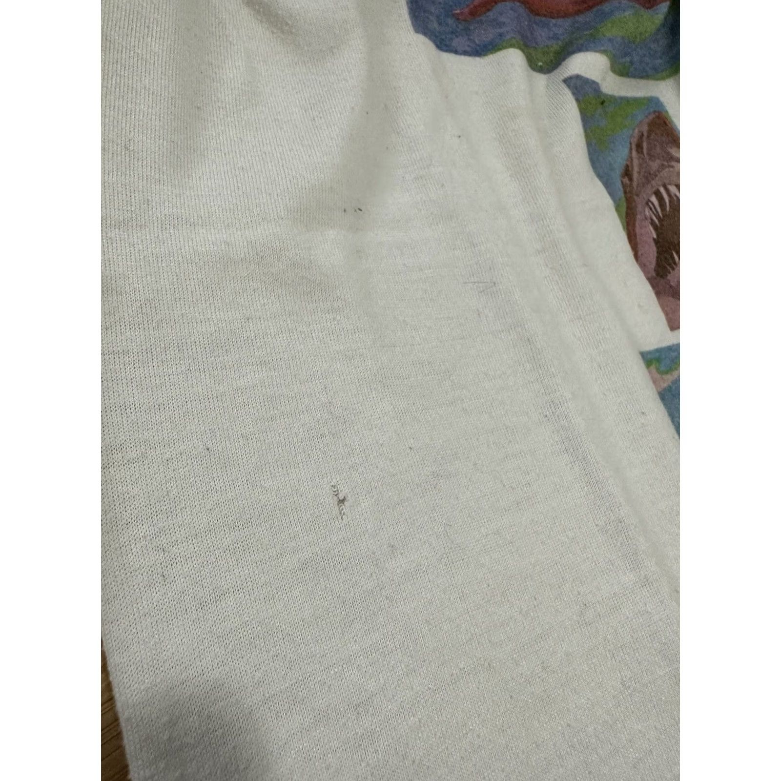 Vintage VTG 70s Spruce Shark Eureka What Suction Art Test Print T-Shirt Size S Shirt Men White Art, Box Logo, Fish, Ocean, Vacuum Mens Size US S / EU 44-46 / 1 - 8 Thumbnail