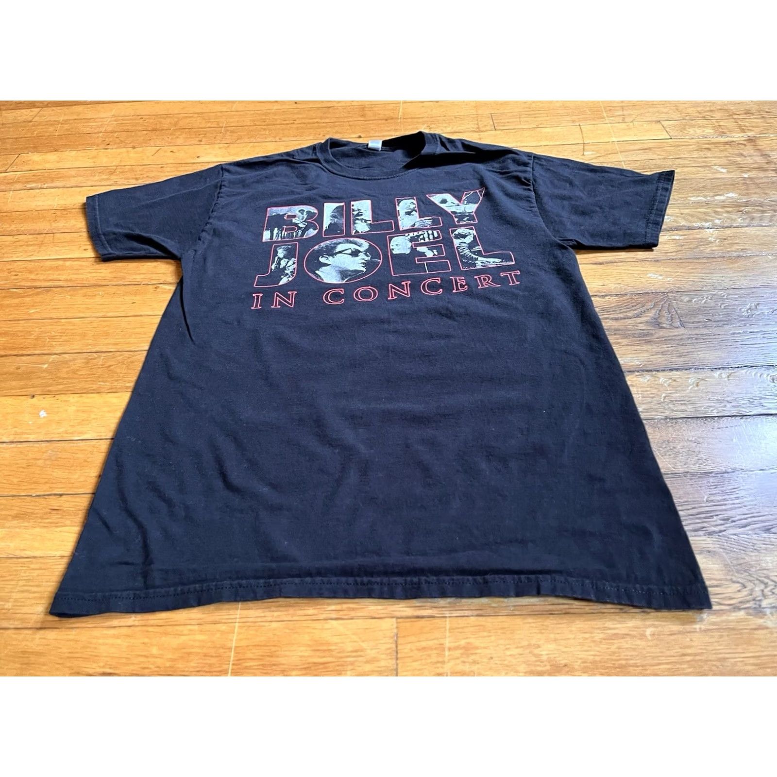Jerzees Billy Joel Madison Square Garden 100th Performance Shirt M Black Cotton Jersey Size US M / EU 48-50 / 2 - 3 Thumbnail