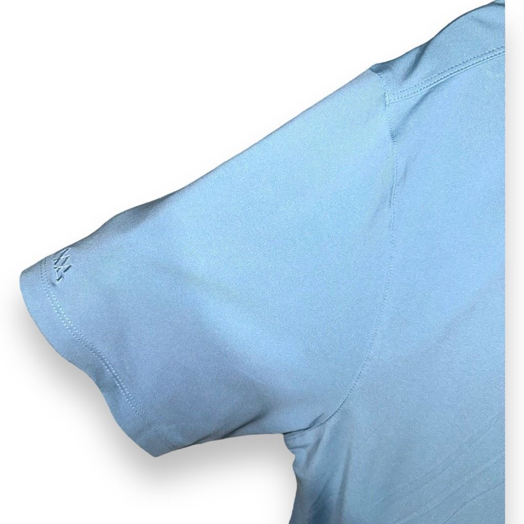 Grey Ant Blue Haus of Grey Matte Performance Golf Polo Shirt Size L Size US L / EU 52-54 / 3 - 5 Thumbnail