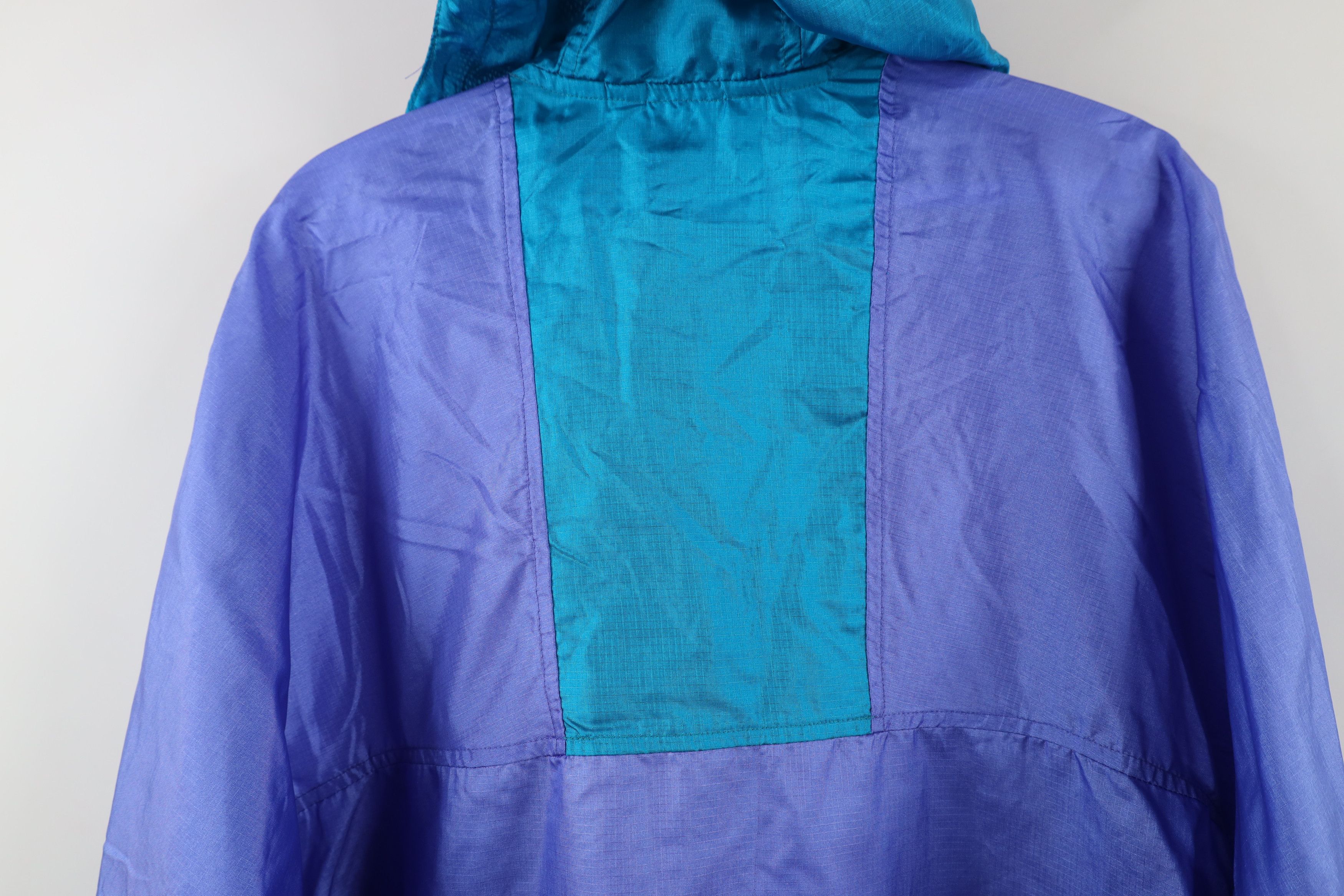 Columbia × Vintage Vintage 90s Columbia Spell Hooded Anorak Windbreaker Jacket Size M / US 6-8 / IT 42-44 - 11 Thumbnail