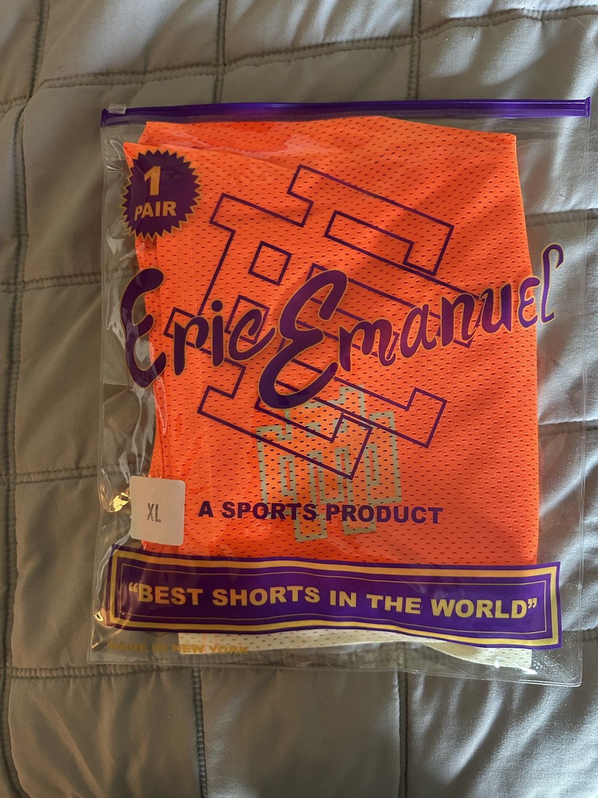 Eric Emanuel Eric Emanuel Orange/Cream Shorts Size US 38 / EU 54 - 3 Thumbnail