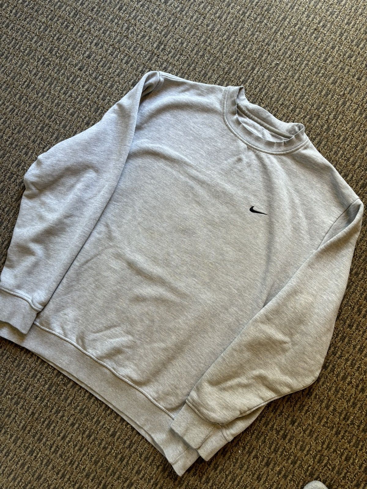 Nike × Vintage Vintage Y2K Nike Crewneck Grey Size US M / EU 48-50 / 2 - 4 Thumbnail