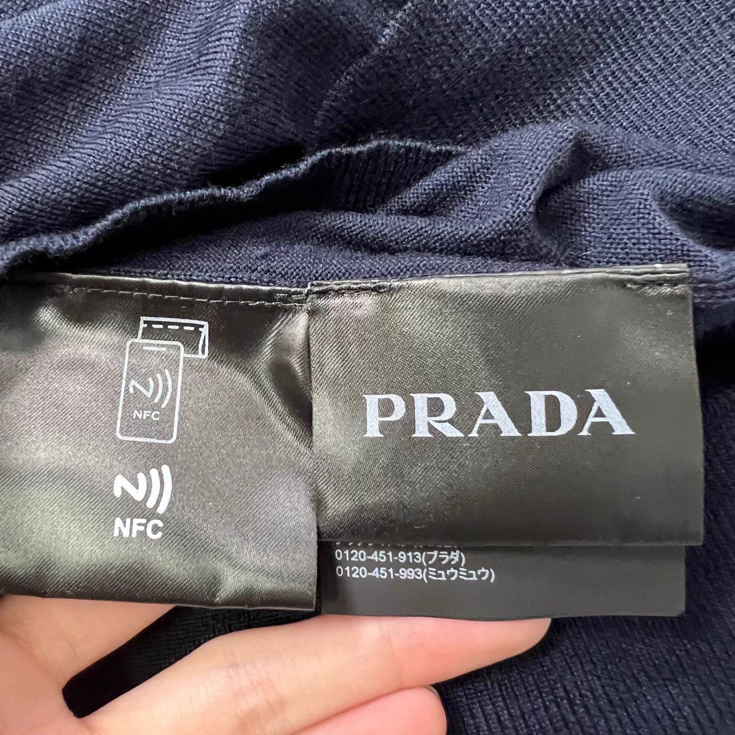 Prada Prada wool knit sweater, size 52, Size US XL / EU 56 / 4 - 4 Thumbnail