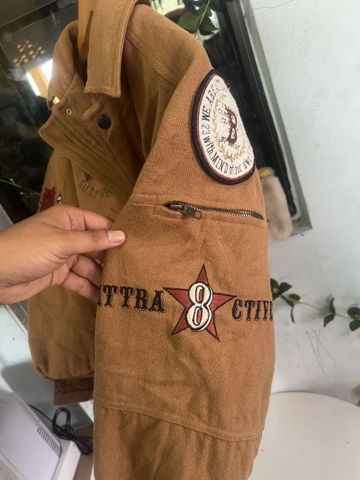 Japanese Brand Vintage BRAND BATSU CO LTD VARSITY JACKET Size US M / EU 48-50 / 2 - 5 Thumbnail