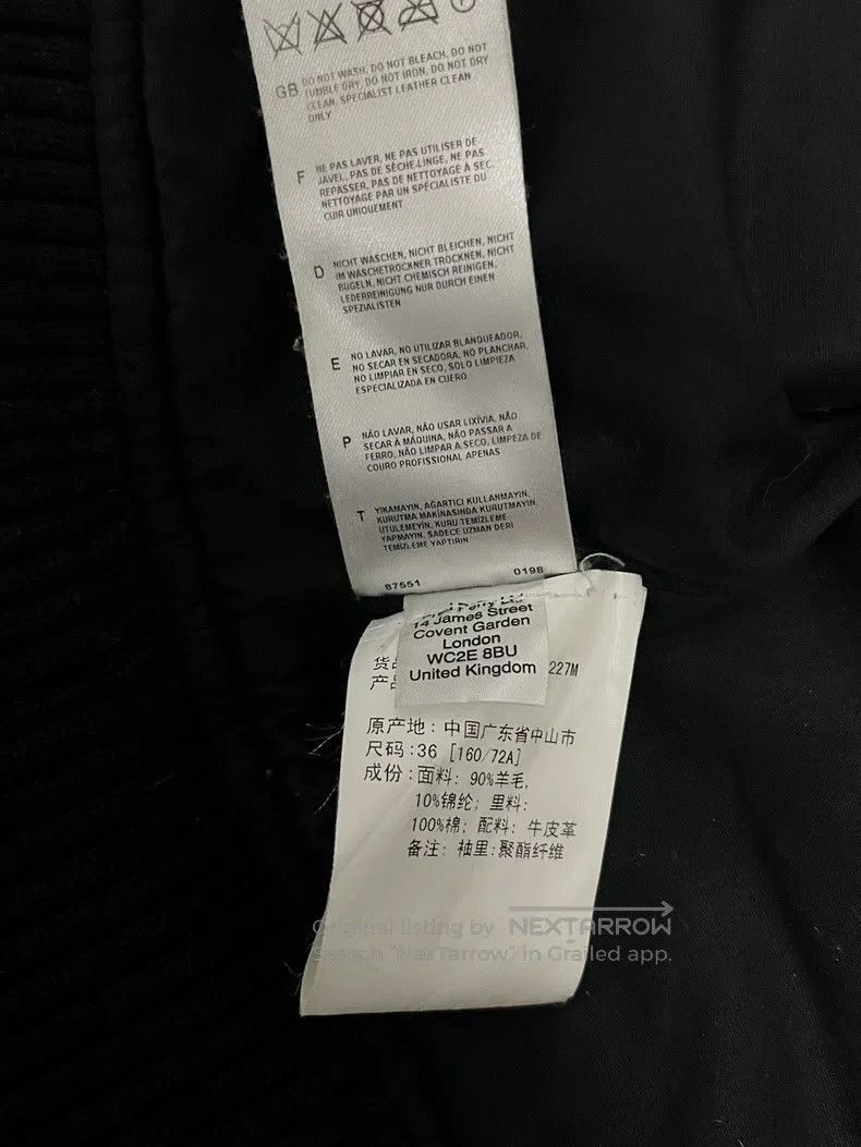 Raf Simons Raf simons Co-branded classic baseball jacket Size US M / EU 48-50 / 2 - 8 Thumbnail