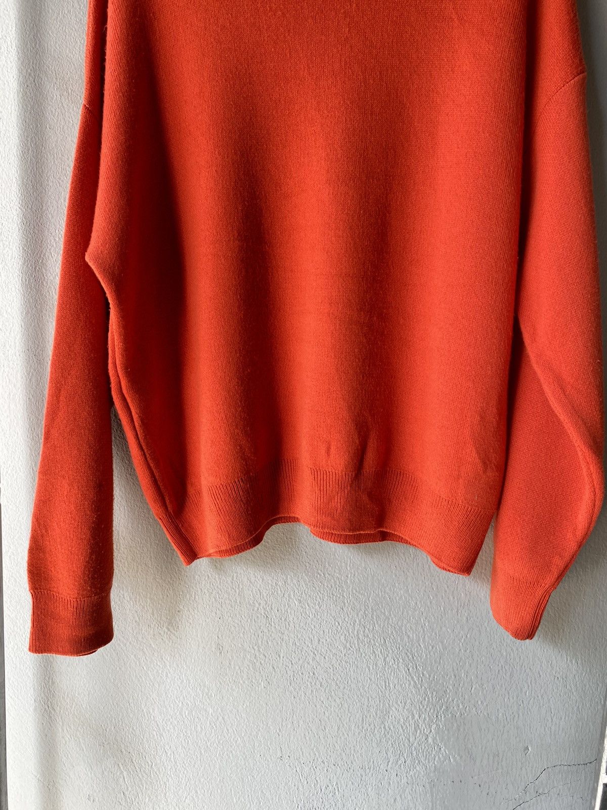 Gosha Rubchinskiy ГОША РУБЧИНСКИЙ Orange Logo Turtleneck Size S / US 4 / IT 40 - 15 Thumbnail