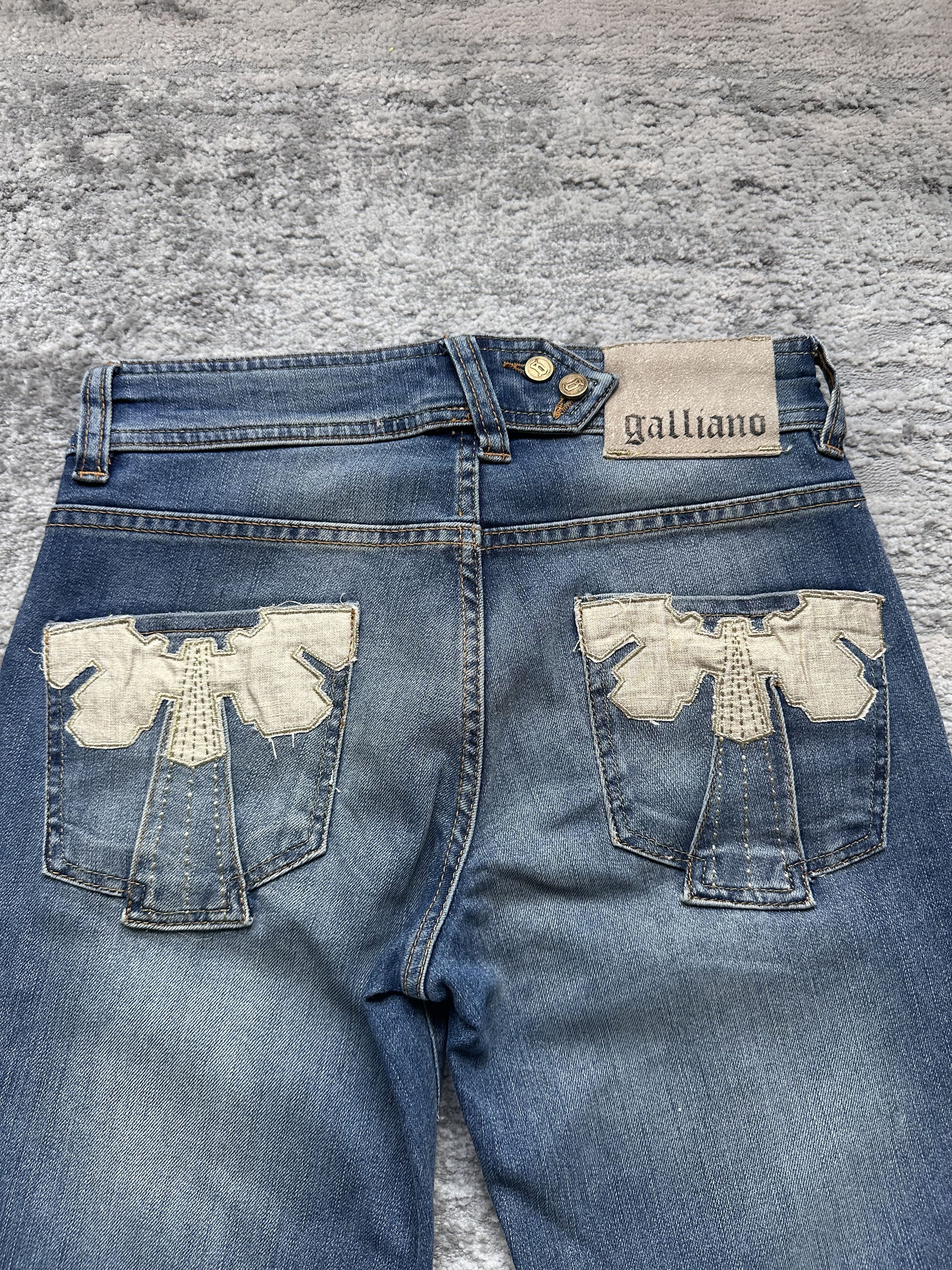 John Galliano John Galliano y2k jeans Size 28" / US 6 / IT 42 - 10 Thumbnail
