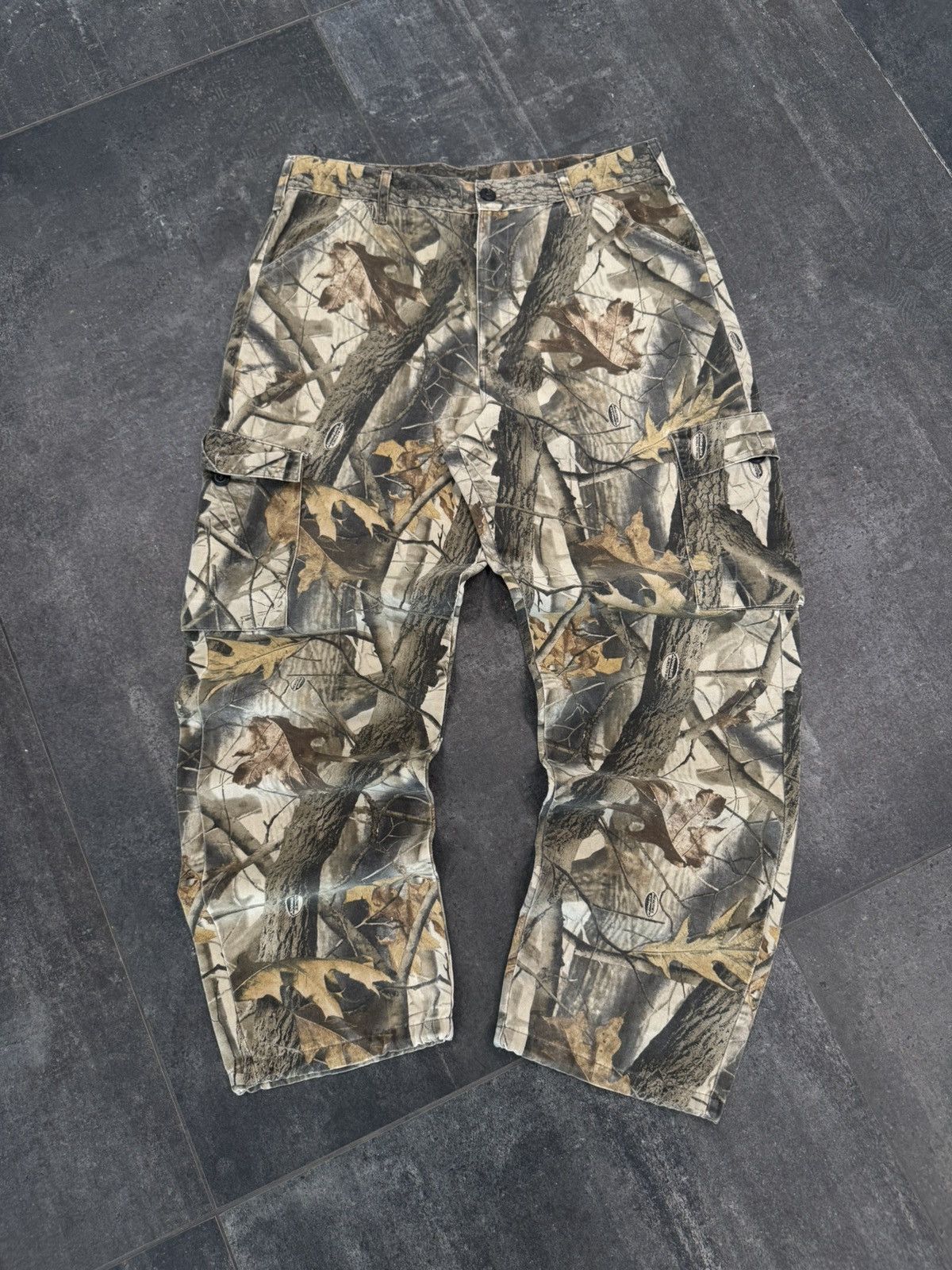 Vintage 90’s Realtree Liberty Baggy Camo Pants Size 34x31