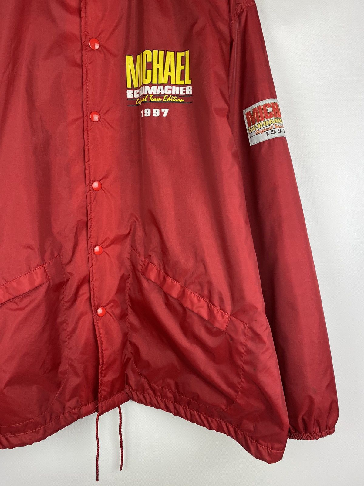 Vintage Schumacher vintage 1997 Original Team Edition Racing Jacket Size US XXL / EU 58 / 5 - 7 Thumbnail