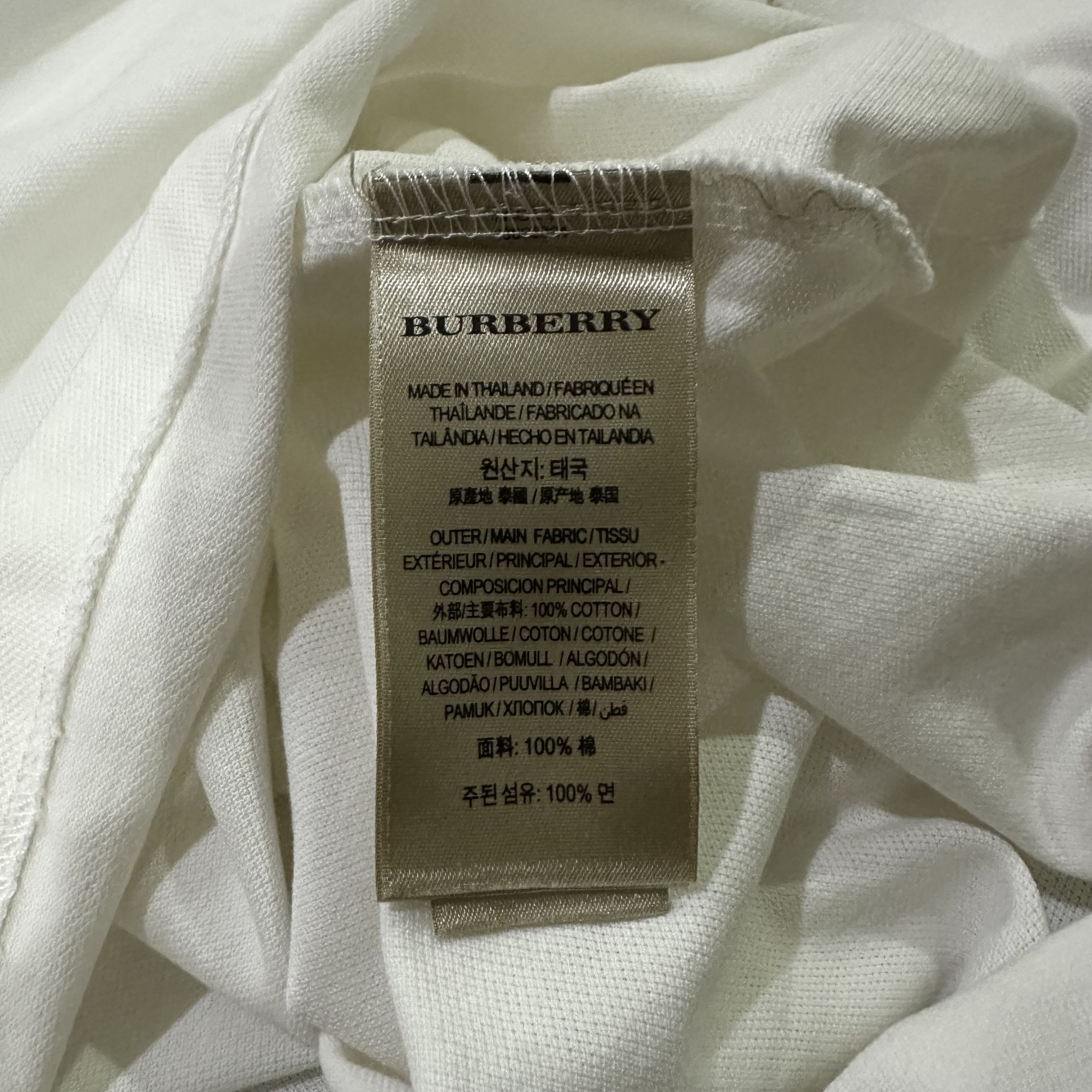 Burberry Grailed🔥Burberry Polo Tee Matel Logo Size US S / EU 44-46 / 1 - 7 Thumbnail
