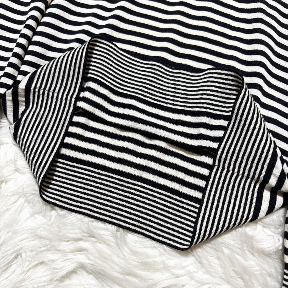 Dior Dior Homme Bee embroidery striped knit sweater Size US L / EU 52-54 / 3 - 7 Thumbnail