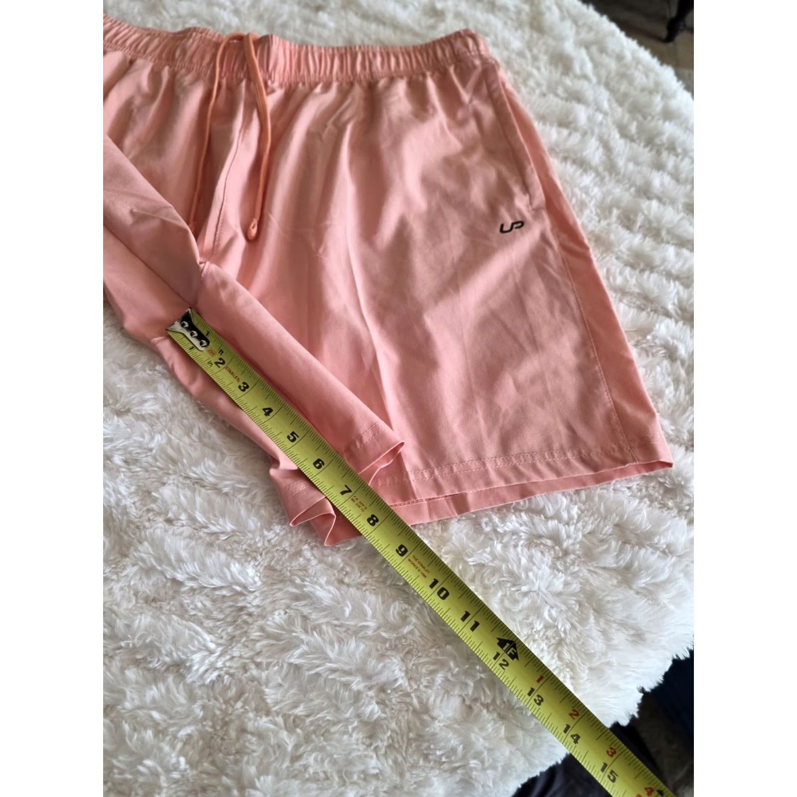 2XU 2XU Men's Unipro Quick Dry Athletic Running Shorts Peach XL Orange Athletic Stretch Mens Size US 36 / EU 52 - 3 Thumbnail