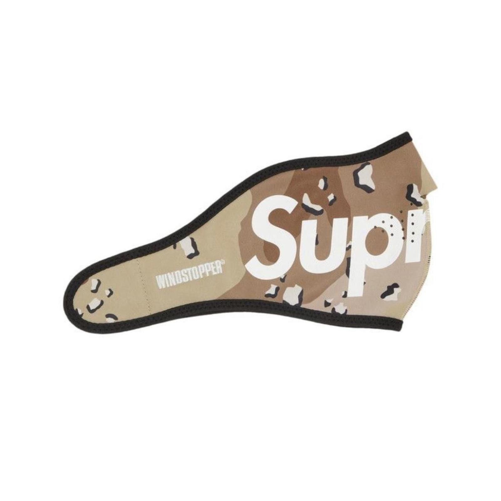 Supreme 2022 Supreme × WINDSTOPPER Facemask 'Chocolate Chip Camo' Size ONE SIZE - 1 Thumbnail