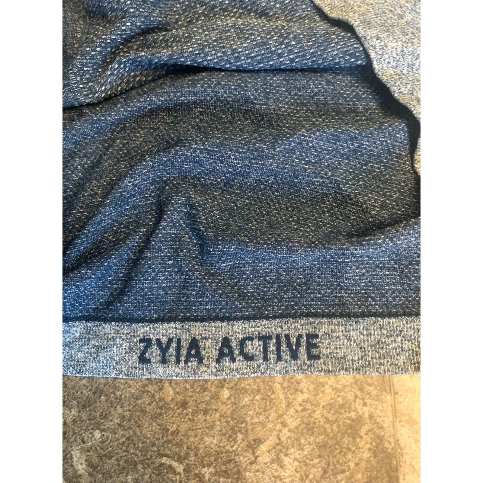 Vintage NWT ZYIA ACTIVE Large Blue Workout Racerback Tank Top - Womens Size L / US 10 / IT 46 - 7 Thumbnail
