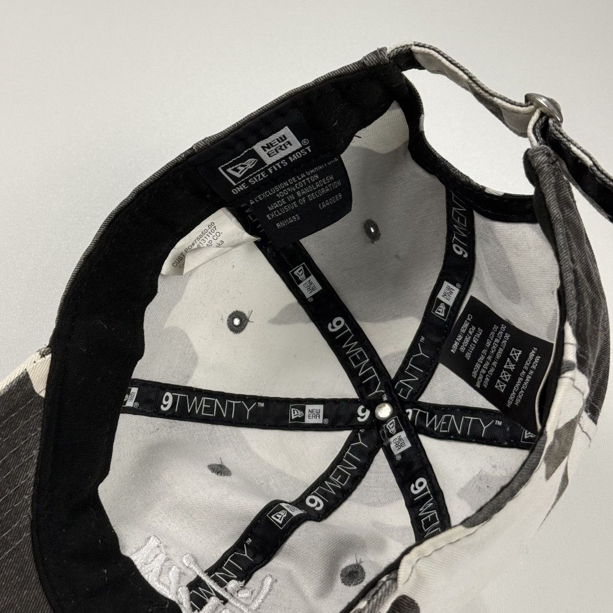Stussy Snow Camo Baseball Cap Size ONE SIZE - 3 Thumbnail