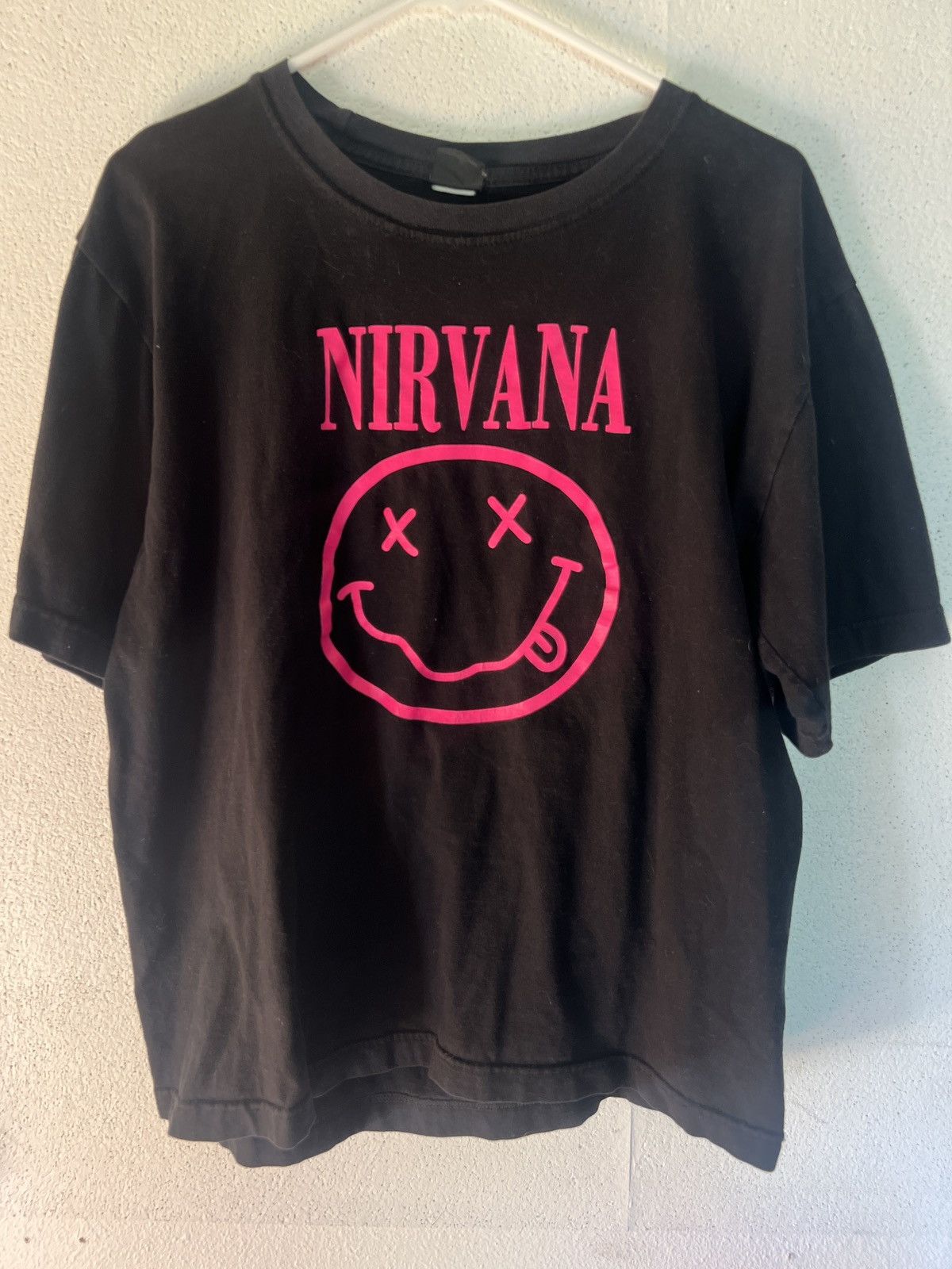 Nirvana nirvana smile, smiley, face t Size US M / EU 48-50 / 2 - 1 Thumbnail