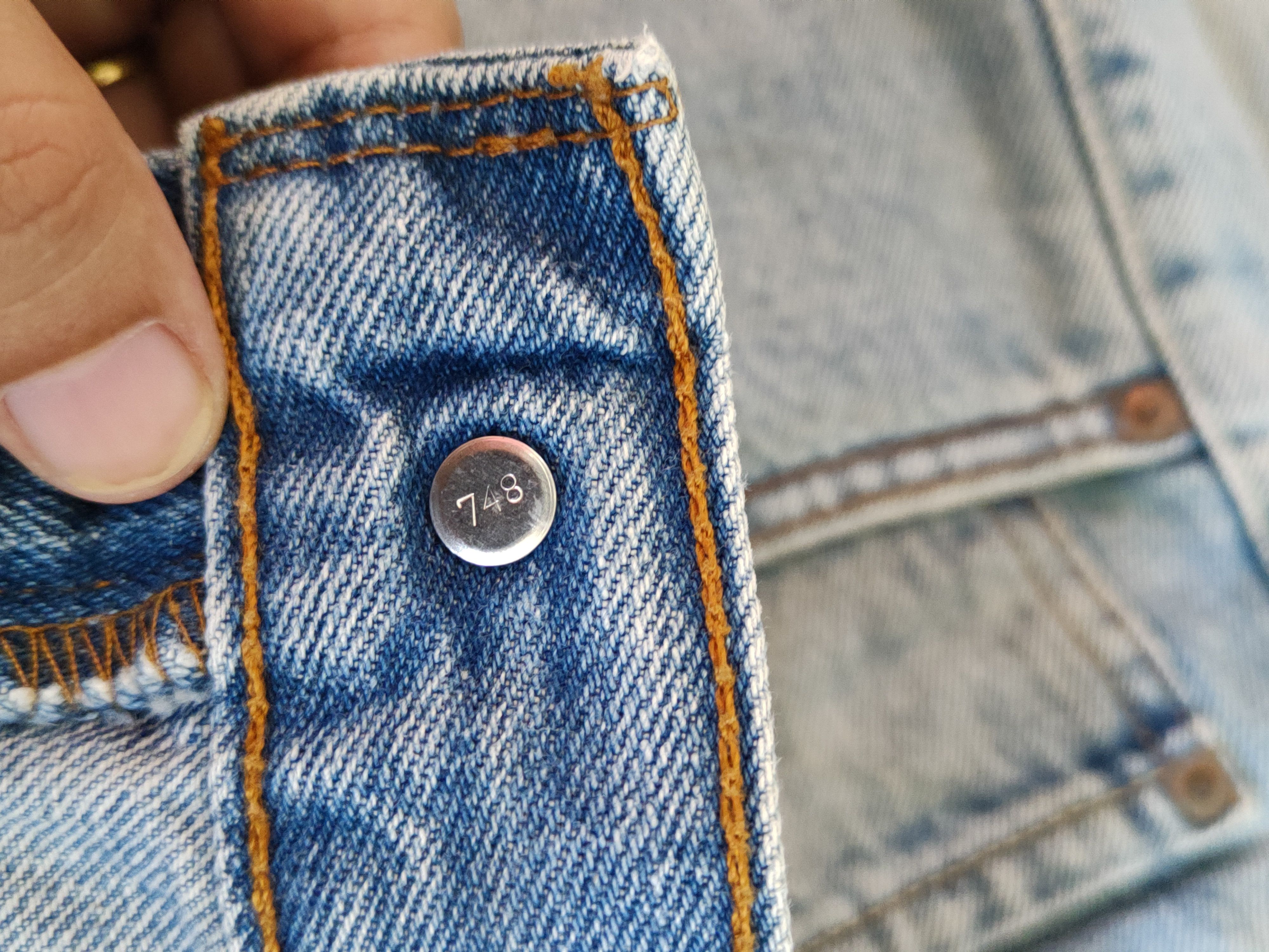 Japanese Brand × Levi's Levi's Blue Faded Distressed Ripped Jeans #S1833 Size US 36 / EU 52 - 16 Thumbnail
