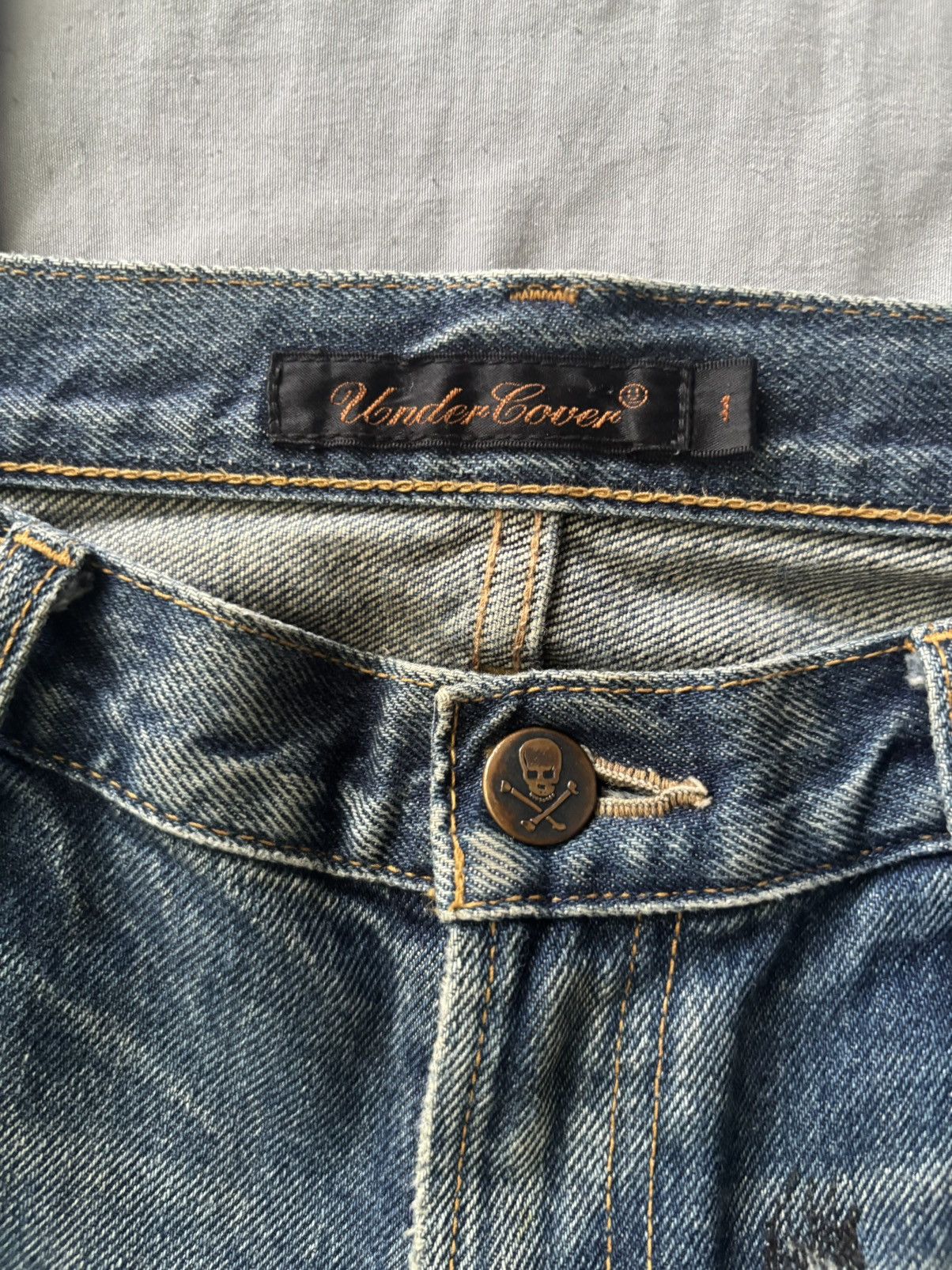 Undercover undercover 58 graffiti patch denim Size US 30 / EU 46 - 3 Thumbnail