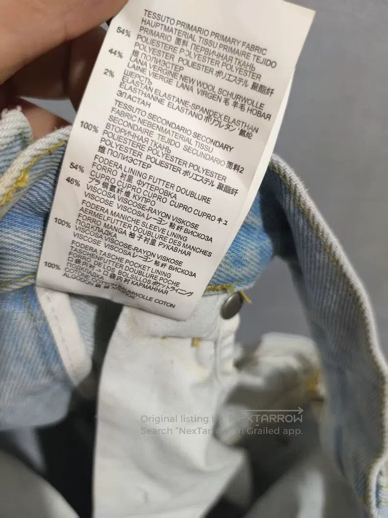 Maison Margiela Maison Margiela Light blue washed jeans Size 25" / US 0 / IT 36 - 6 Thumbnail