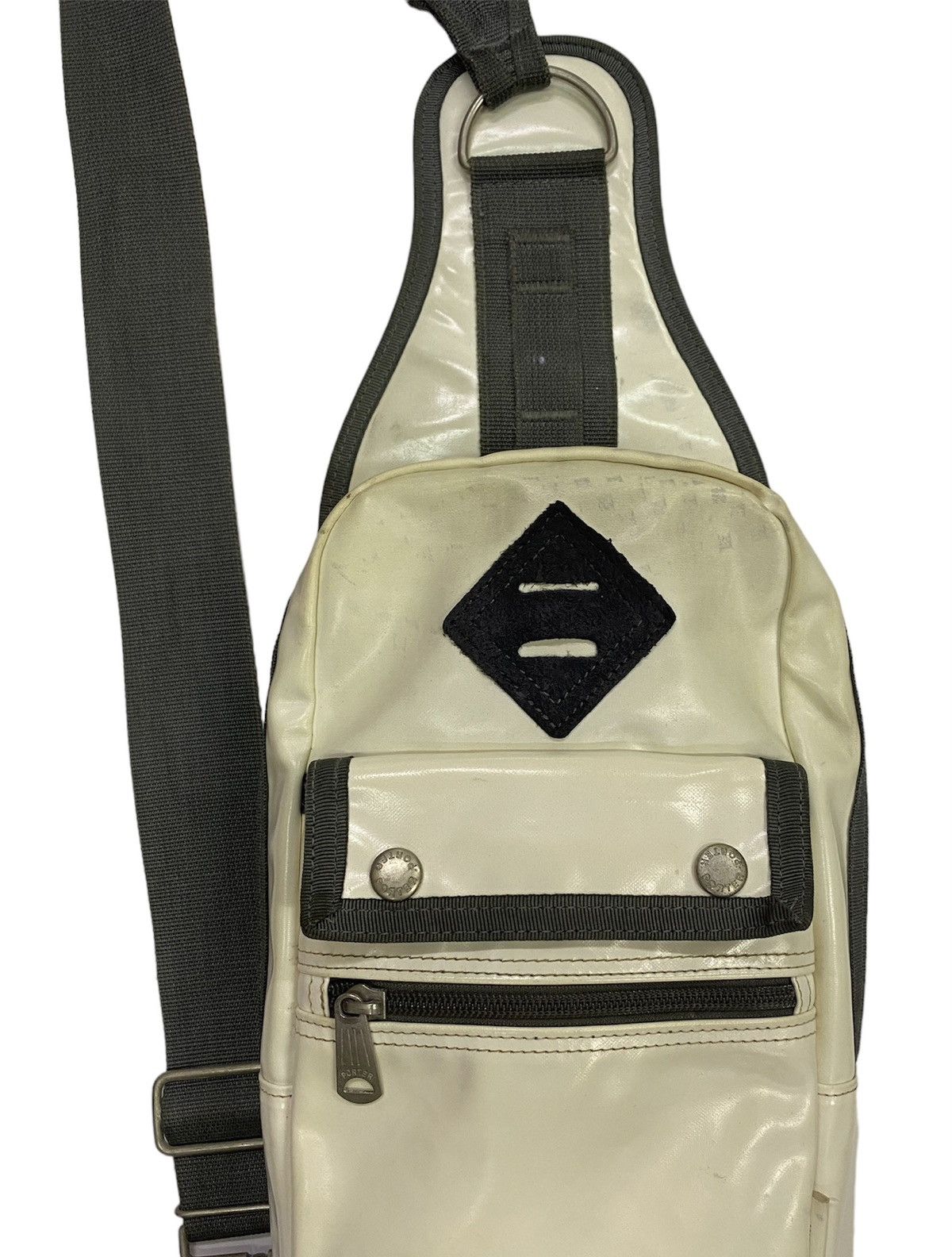 Japanese Brand Porter Cross Body Leather Bag Size ONE SIZE - 3 Thumbnail