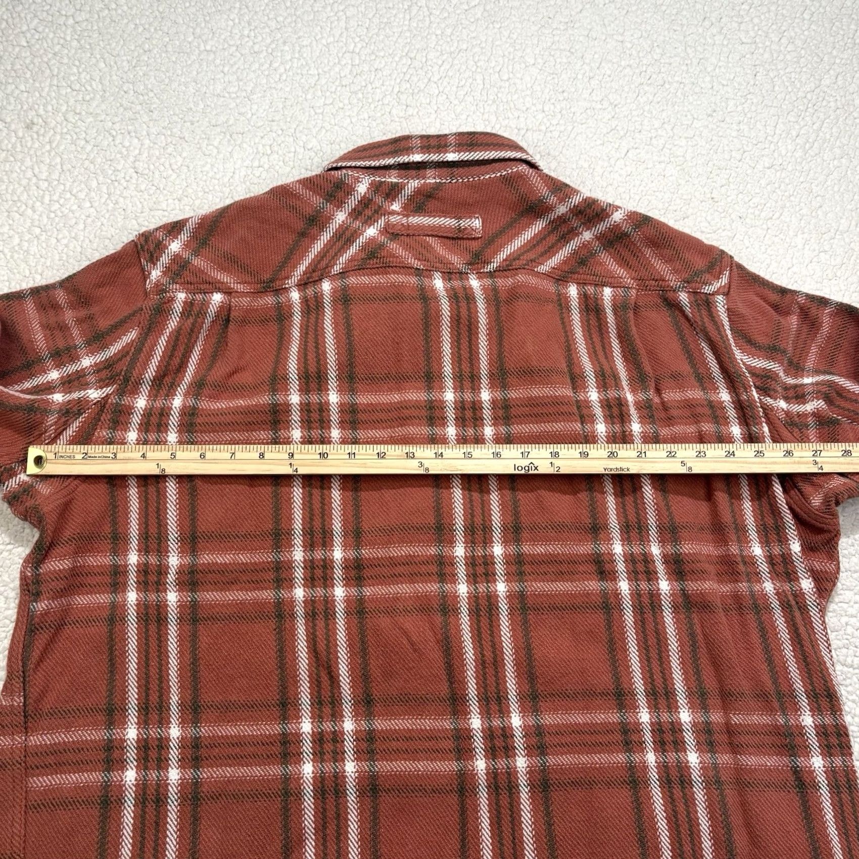 Duluth Trading Company Duluth Trading Co. Woodsy Flannel Button-Up Shirt Plaid Mens 2XL Heavyweight Cotton Multicolor Long Sleeve Size US XXL / EU 58 / 5 - 5 Thumbnail