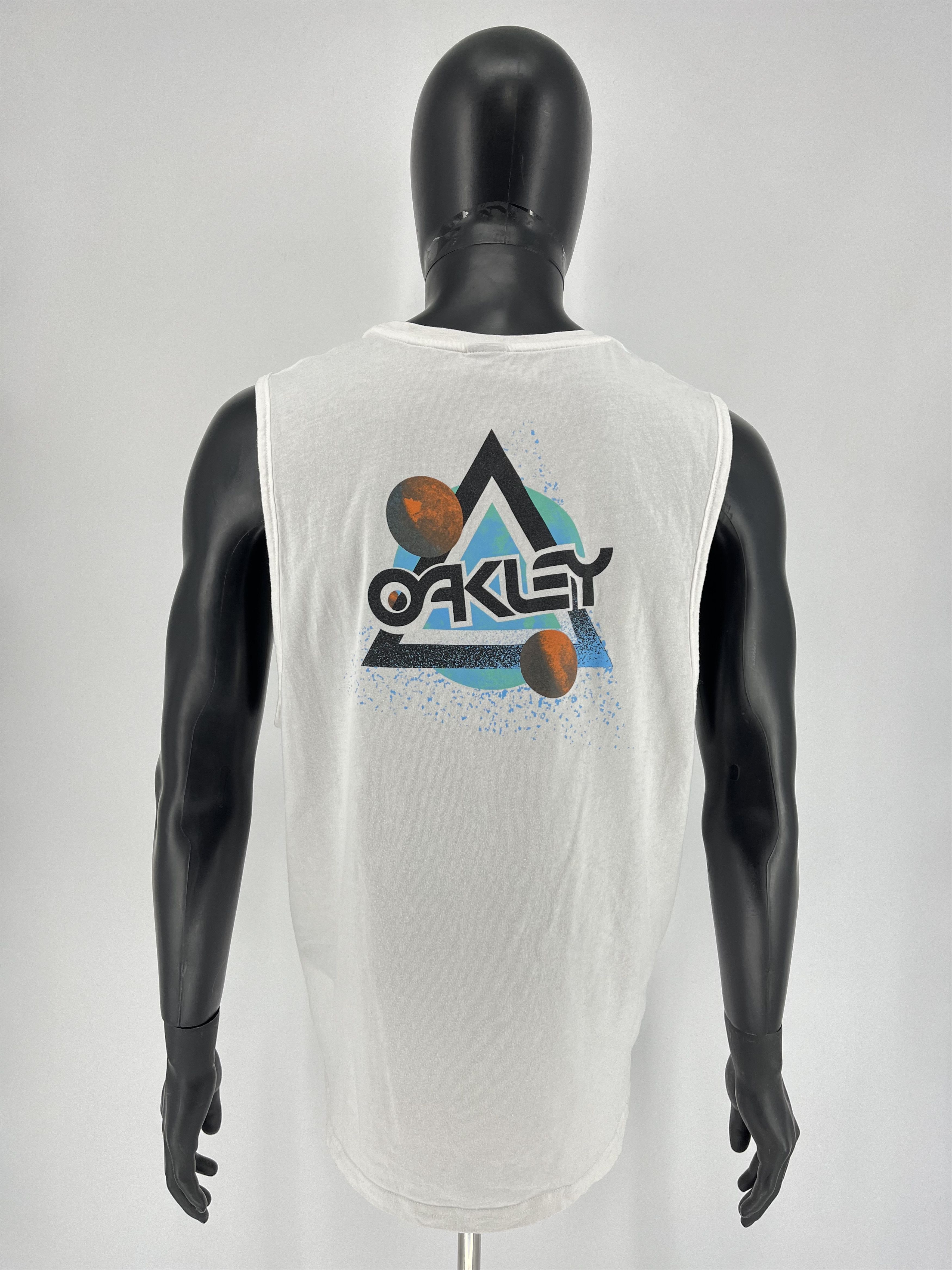 Oakley × Vintage Oakley Vintage T Shirt Big Reflective Center Logo Size Size US M / EU 48-50 / 2 - 9 Thumbnail
