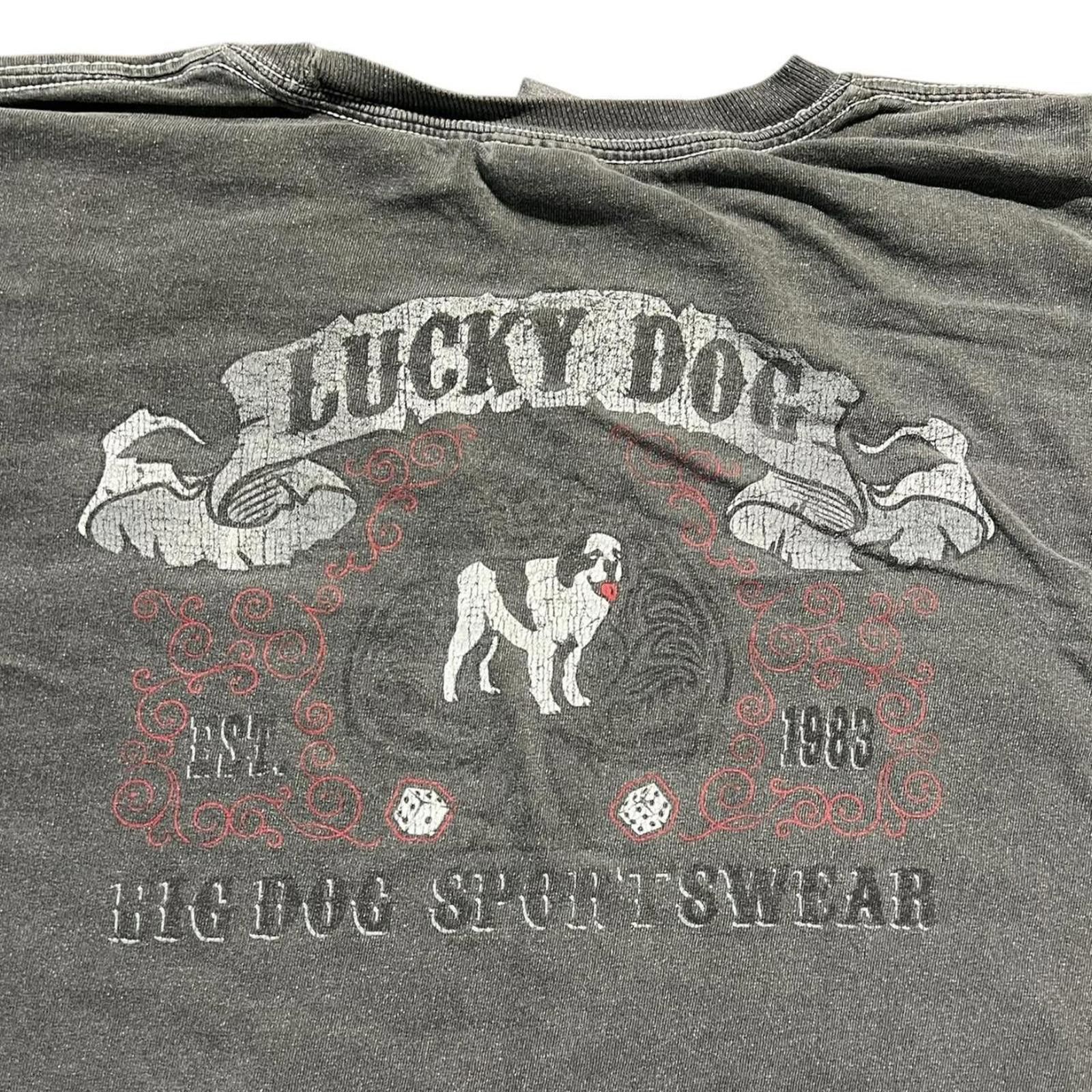 Big Dogs Vintage Big Dogs Maroon Longsleeve Shirt Size US XXL / EU 58 / 5 - 4 Thumbnail