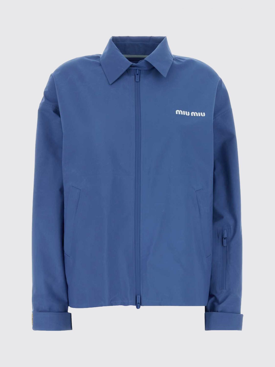 Miu Miu Miu Miu Jacket Woman Sky Blue Size M / US 6-8 / IT 42-44 - 1 Preview