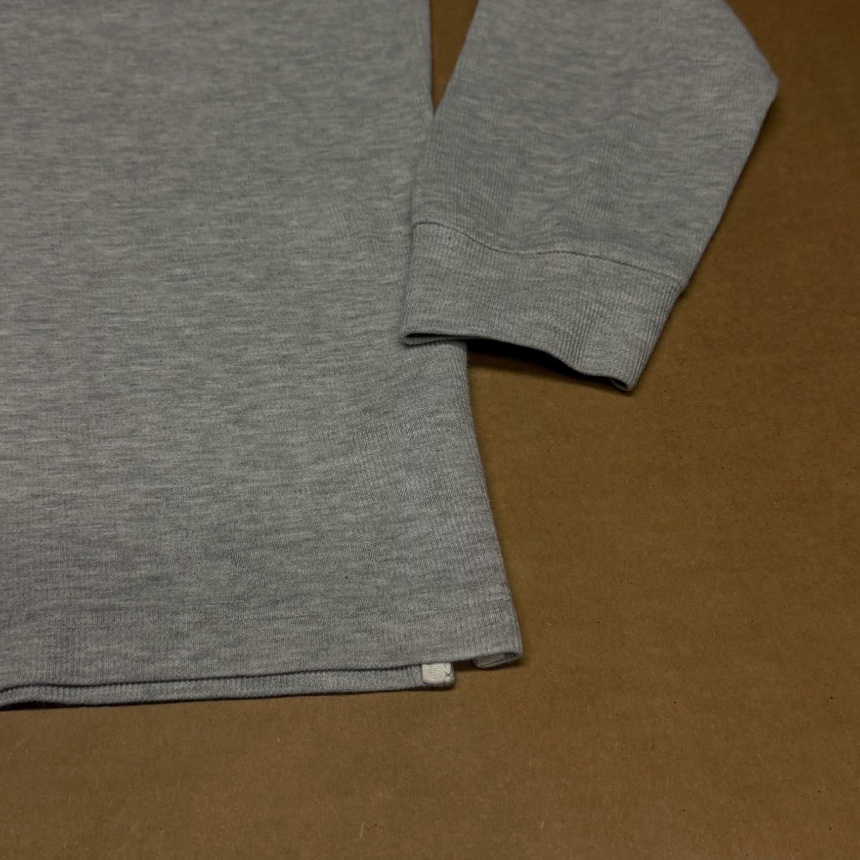 Chaps Chaps Mens Sweater Gray Mock Neck Quarter Zip Pullover Knit Cotton Polyester Casual Size US L / EU 52-54 / 3 - 2 Thumbnail