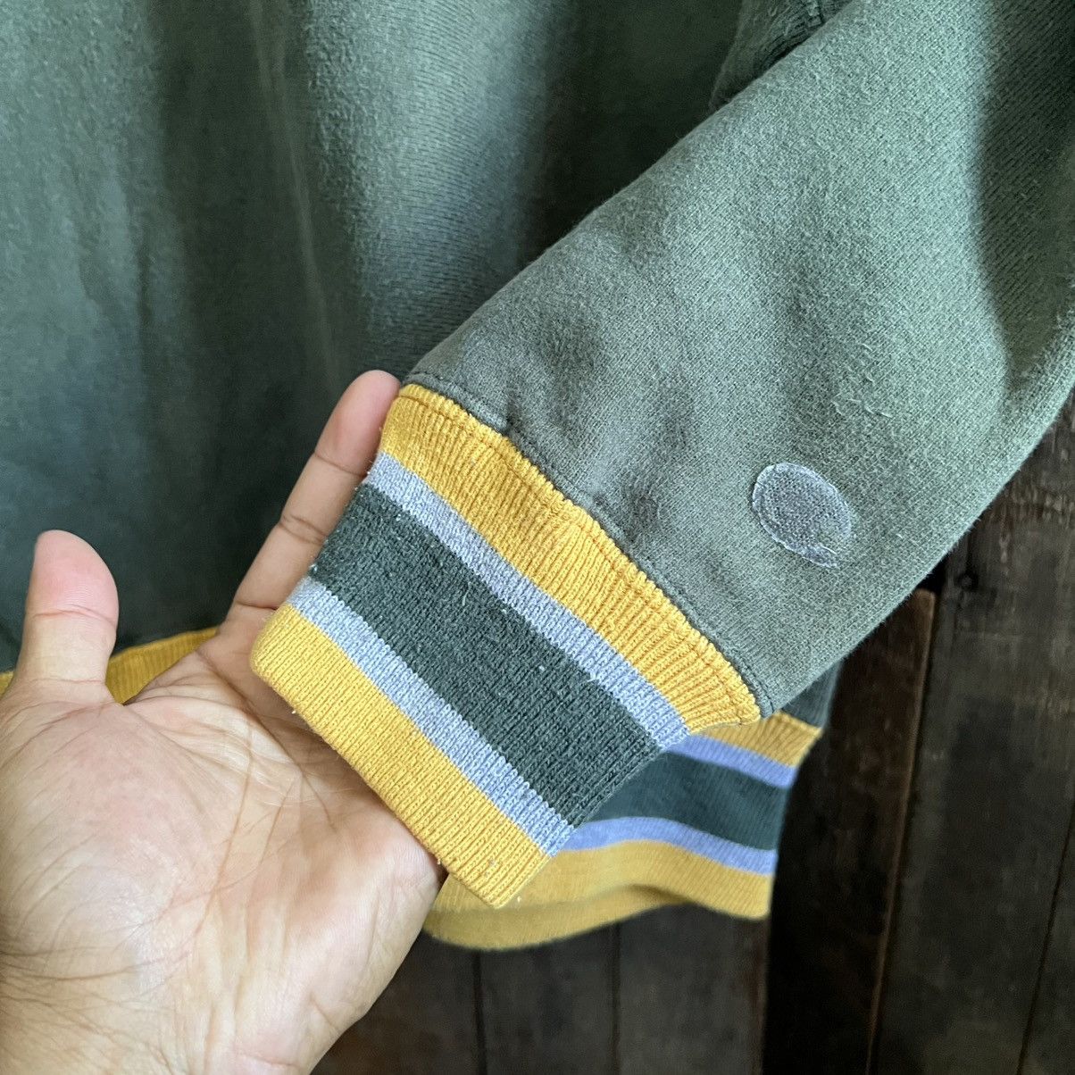 Champion × Vintage Vintage 90’s Champion reverse weave v neck Size US M / EU 48-50 / 2 - 3 Thumbnail